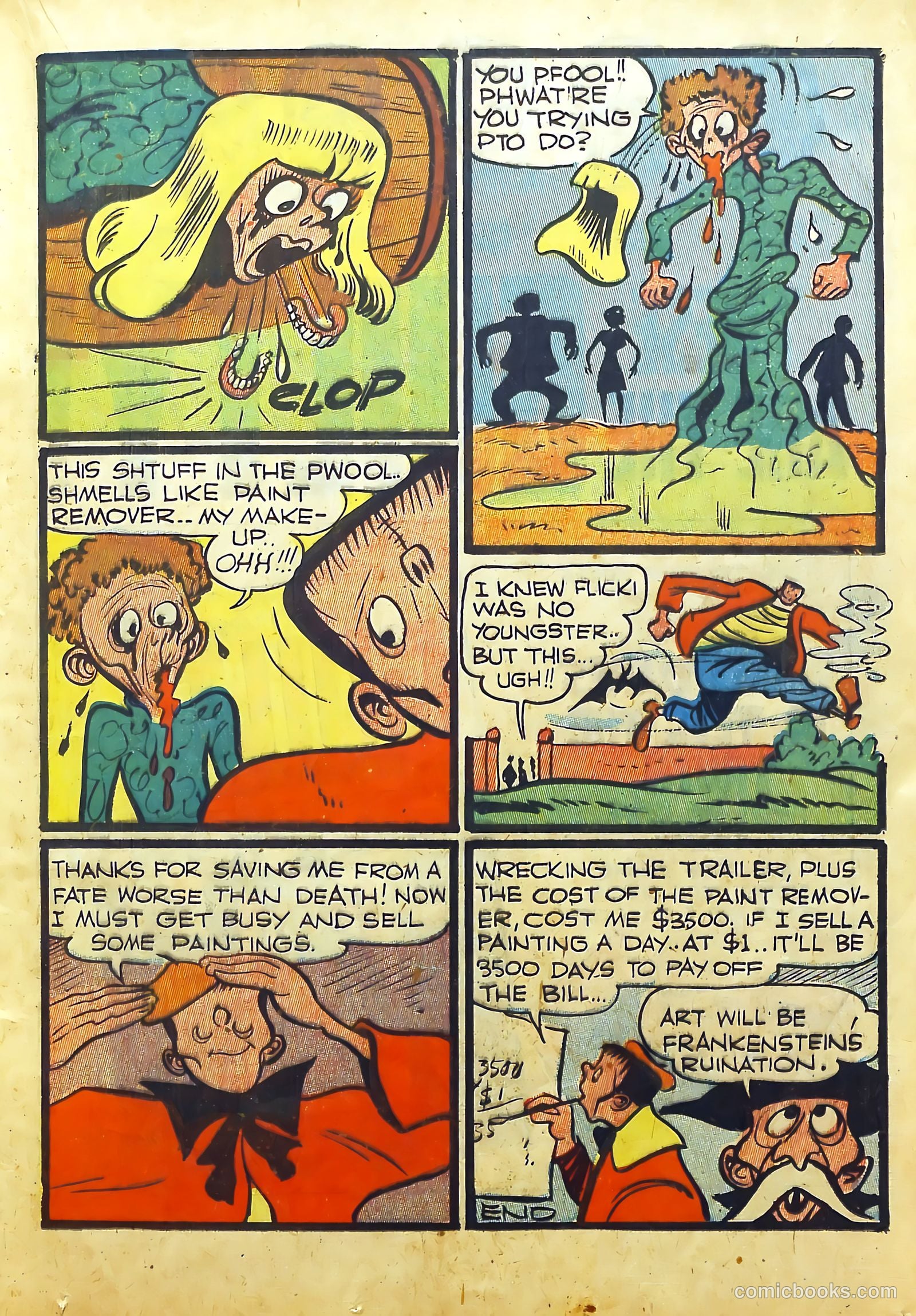 Prize Comics #66 (1940) — page 21 of 52