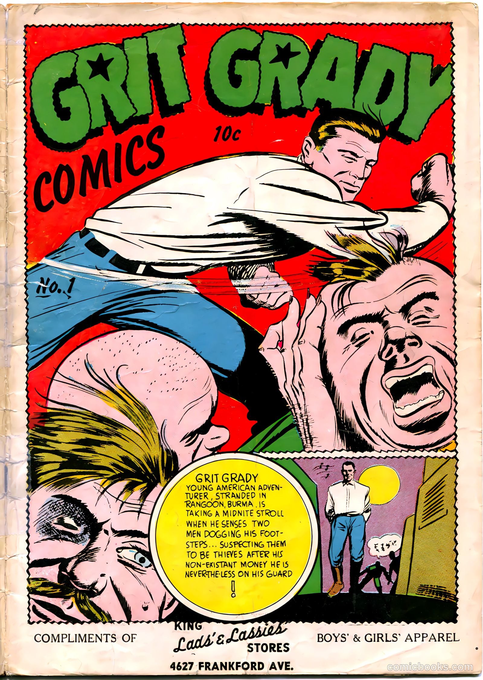 Holyoke One-Shot 1 - Grit Grady Comics #1