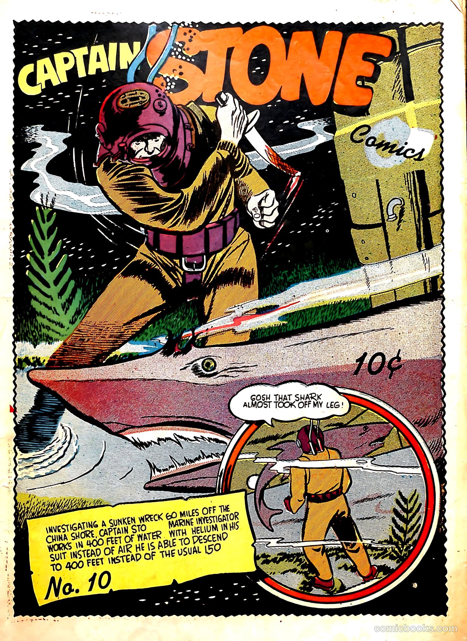 Holyoke One-Shot 10 - Captain Stone Comics #10