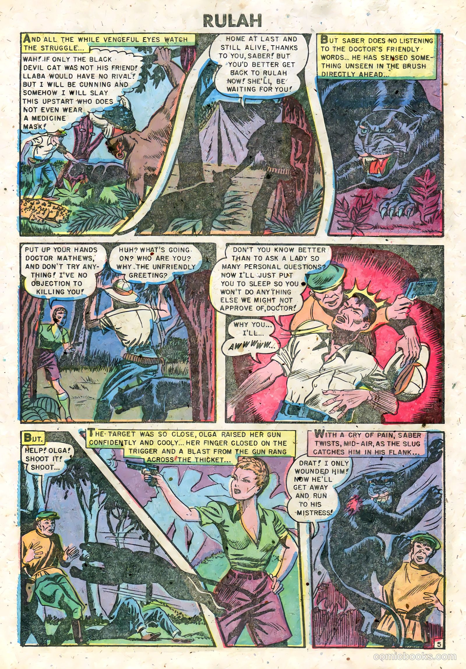 Rulah Jungle Goddess #25 — page 6 of 36