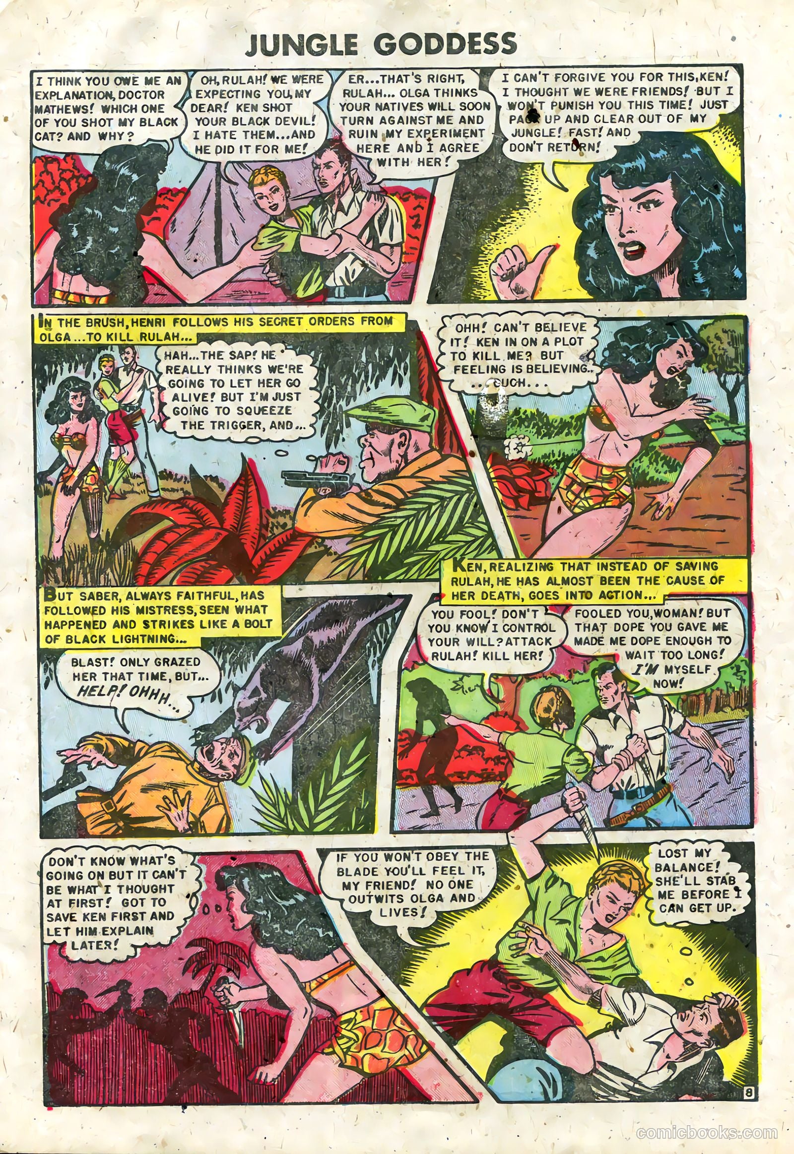 Rulah Jungle Goddess #25 — page 9 of 36