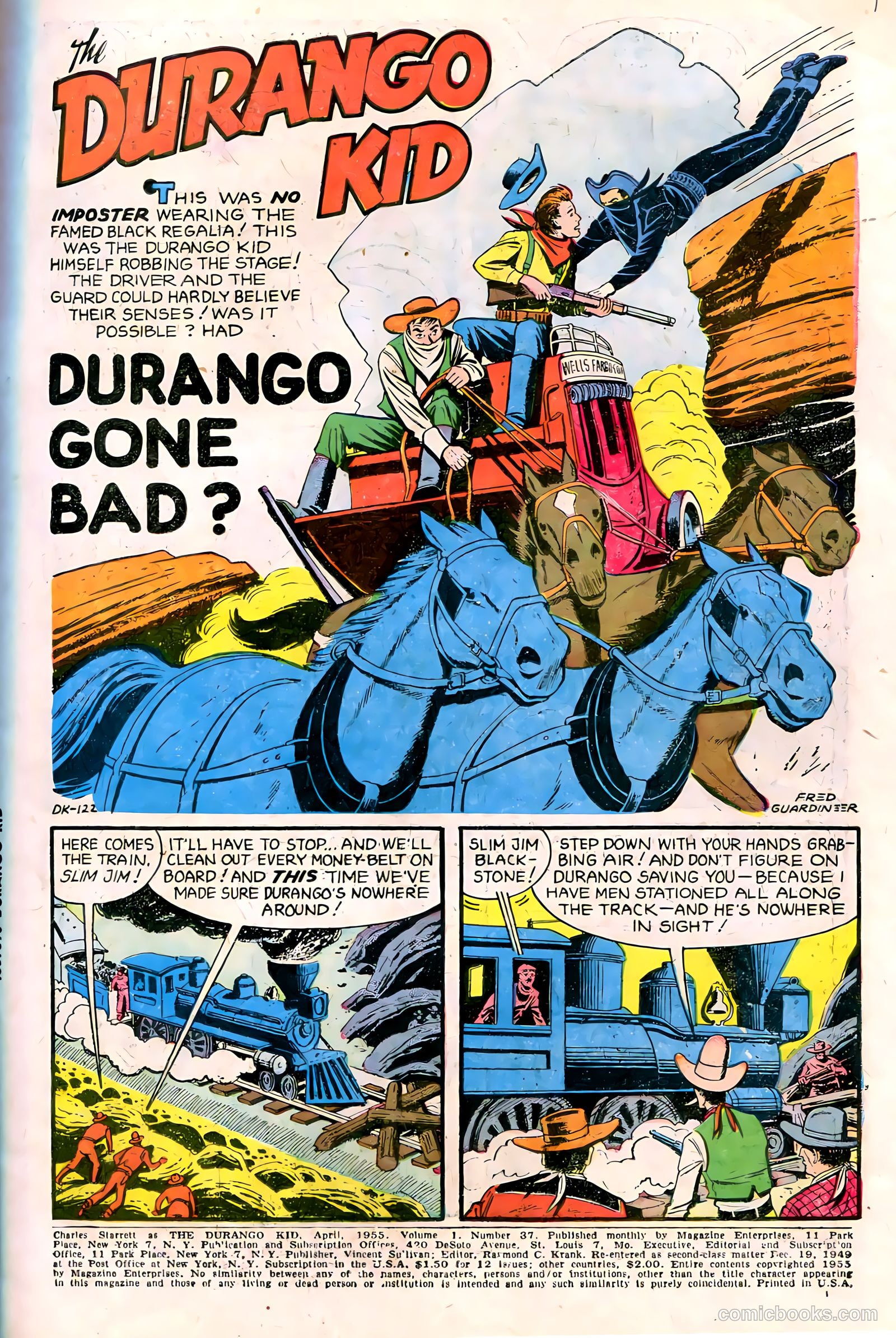 Durango Kid #37 (1955) — page 3 of 36
