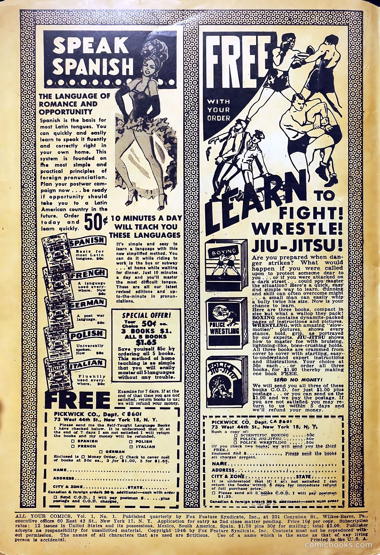 All Your Comics #nn (1946) — page 2 of 36