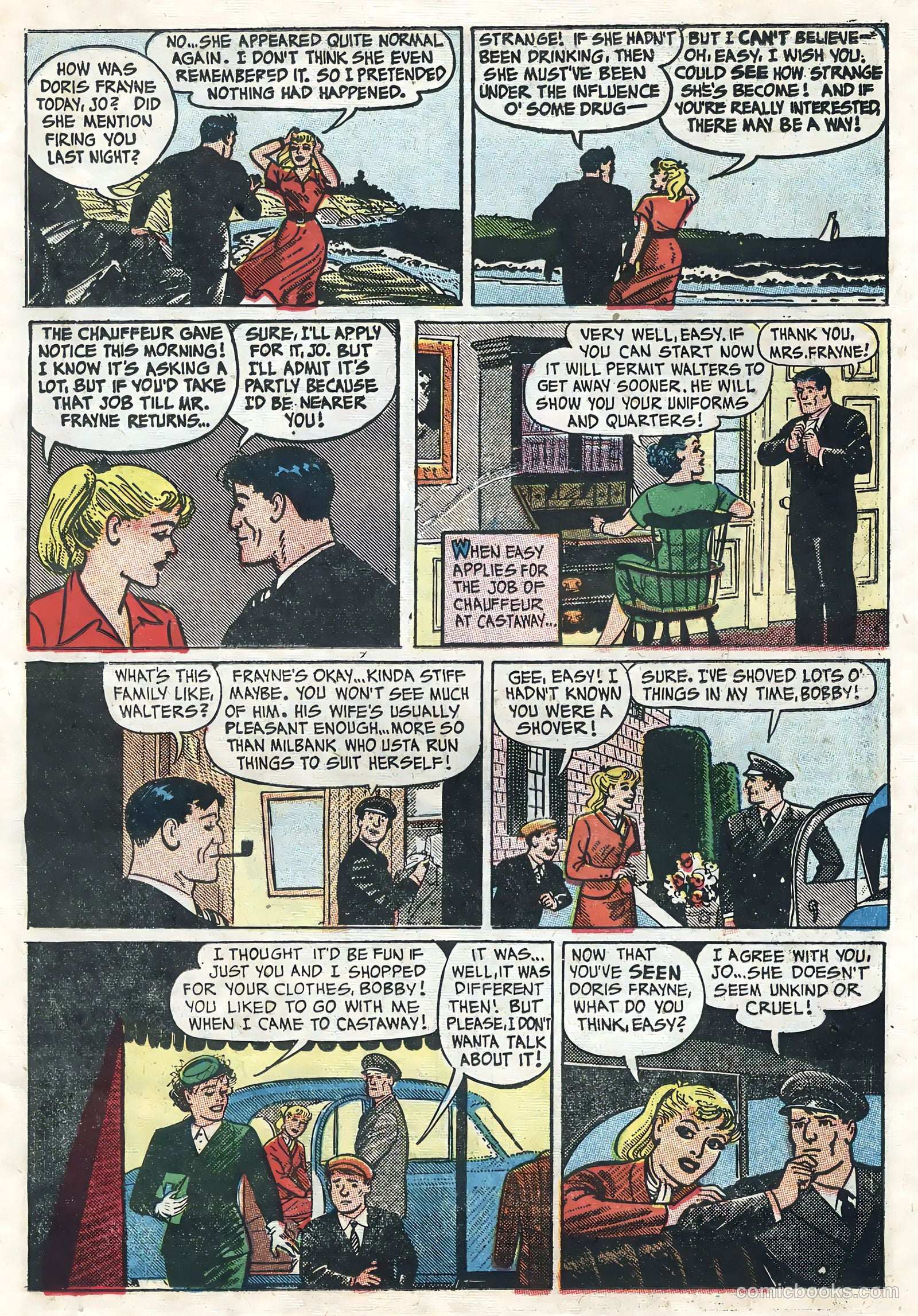 Captain Easy #1 (1950) — page 11 of 36
