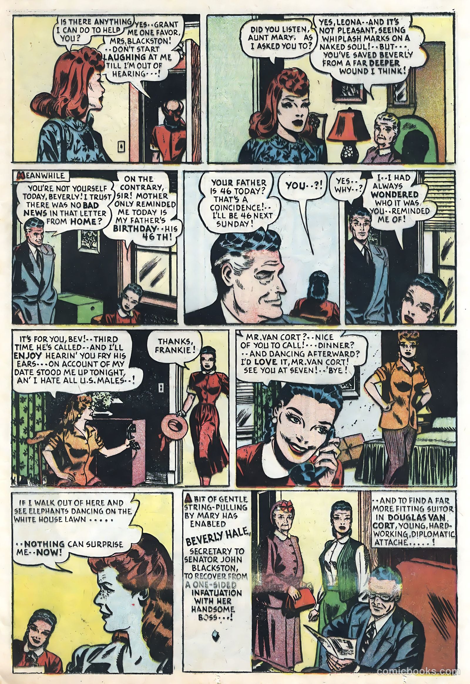 Mary Worth #1 (1969) — page 25 of 36