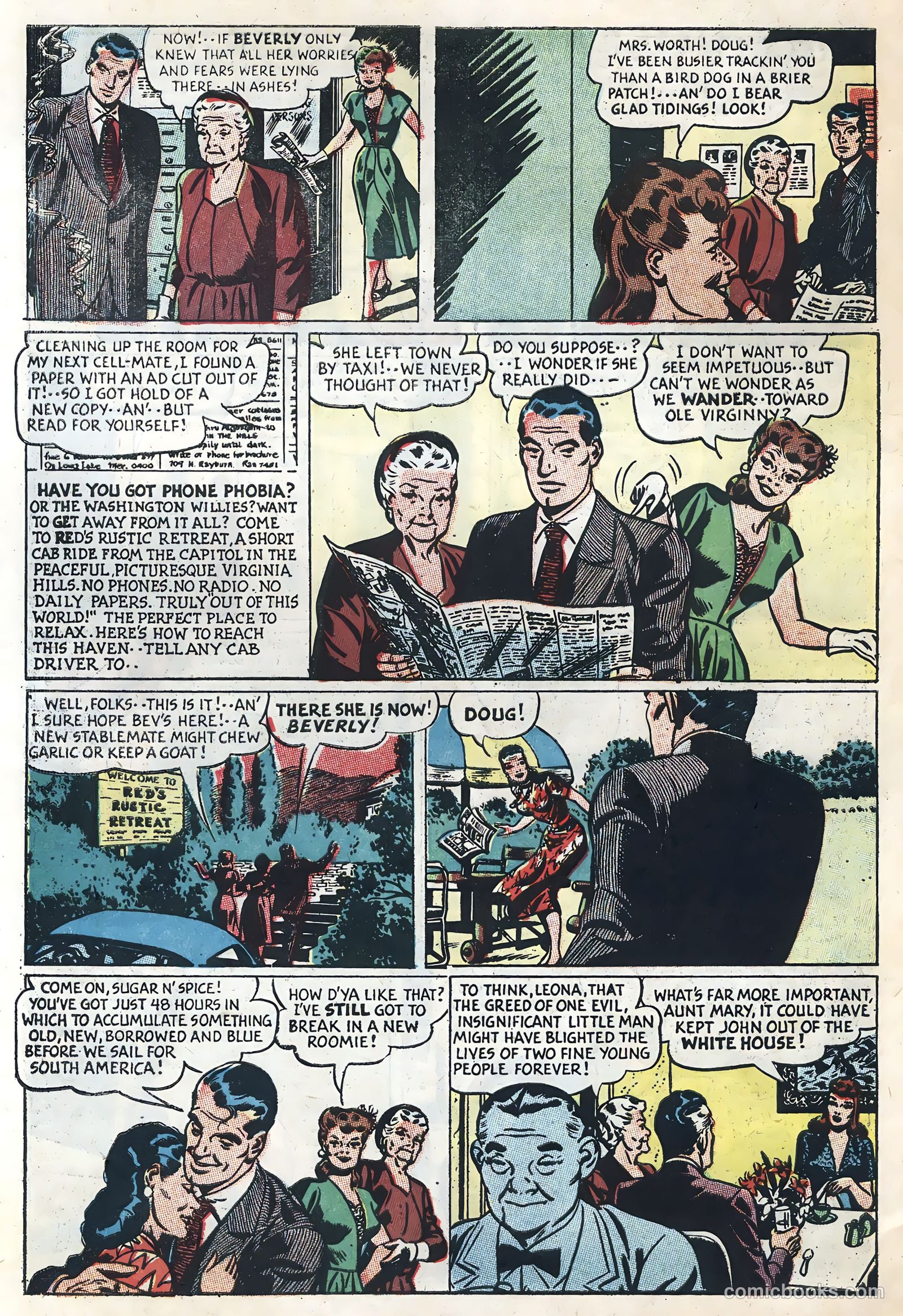 Mary Worth #1 (1969) — page 32 of 36