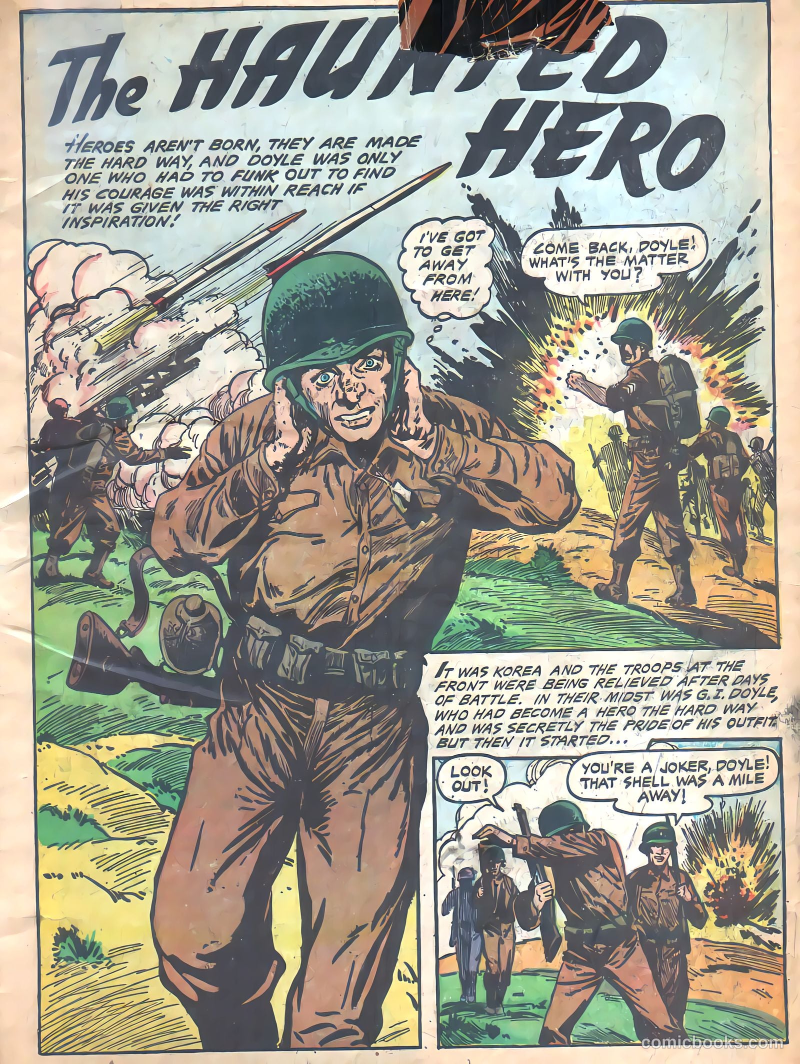 G. I. in Battle #6 (1957) — page 3 of 37