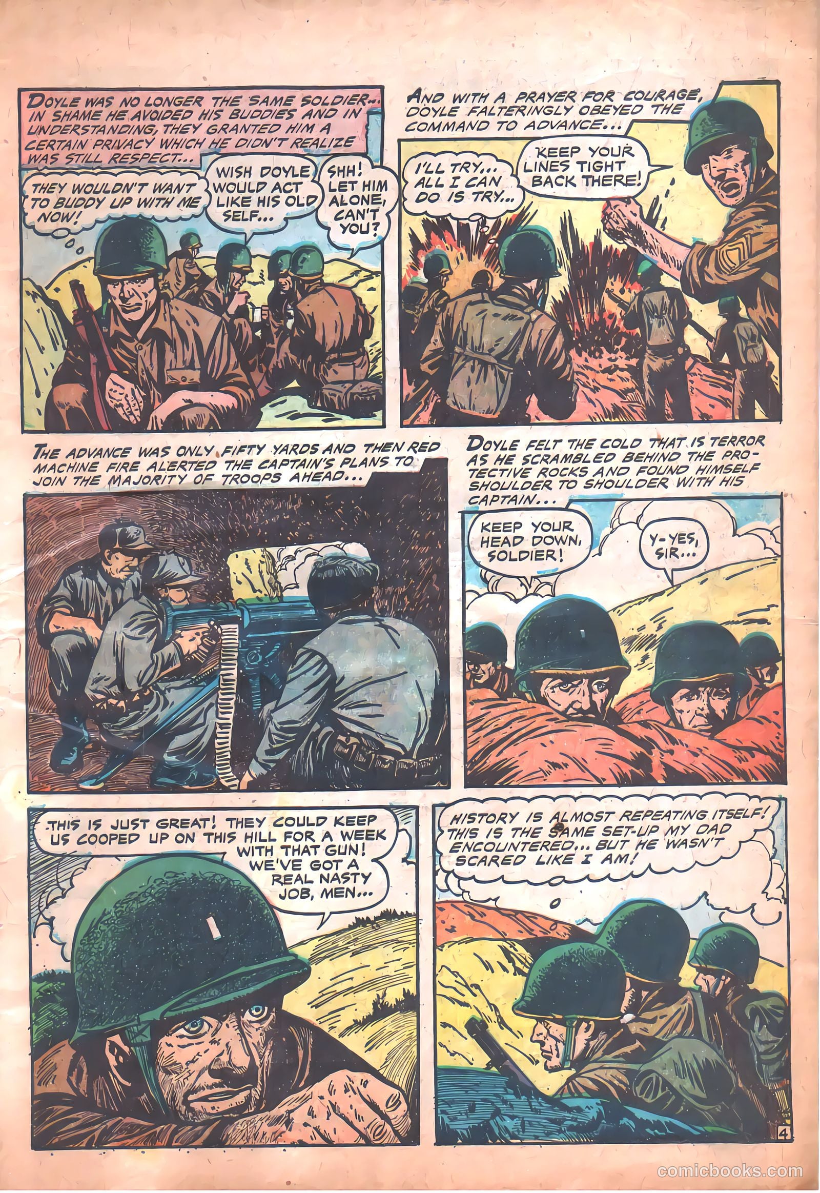 G. I. in Battle #6 (1957) — page 7 of 37