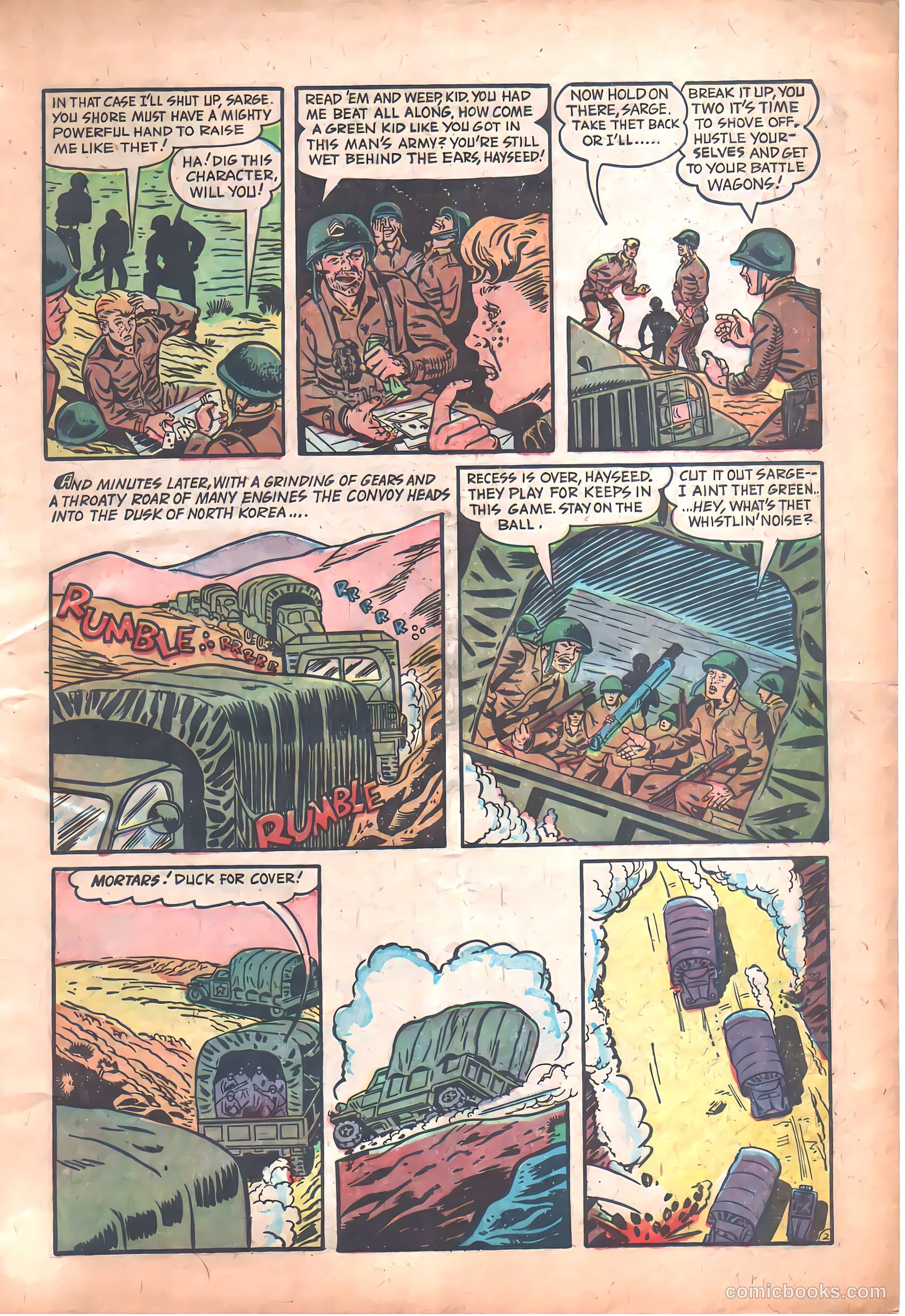 G. I. in Battle #6 (1957) — page 11 of 37