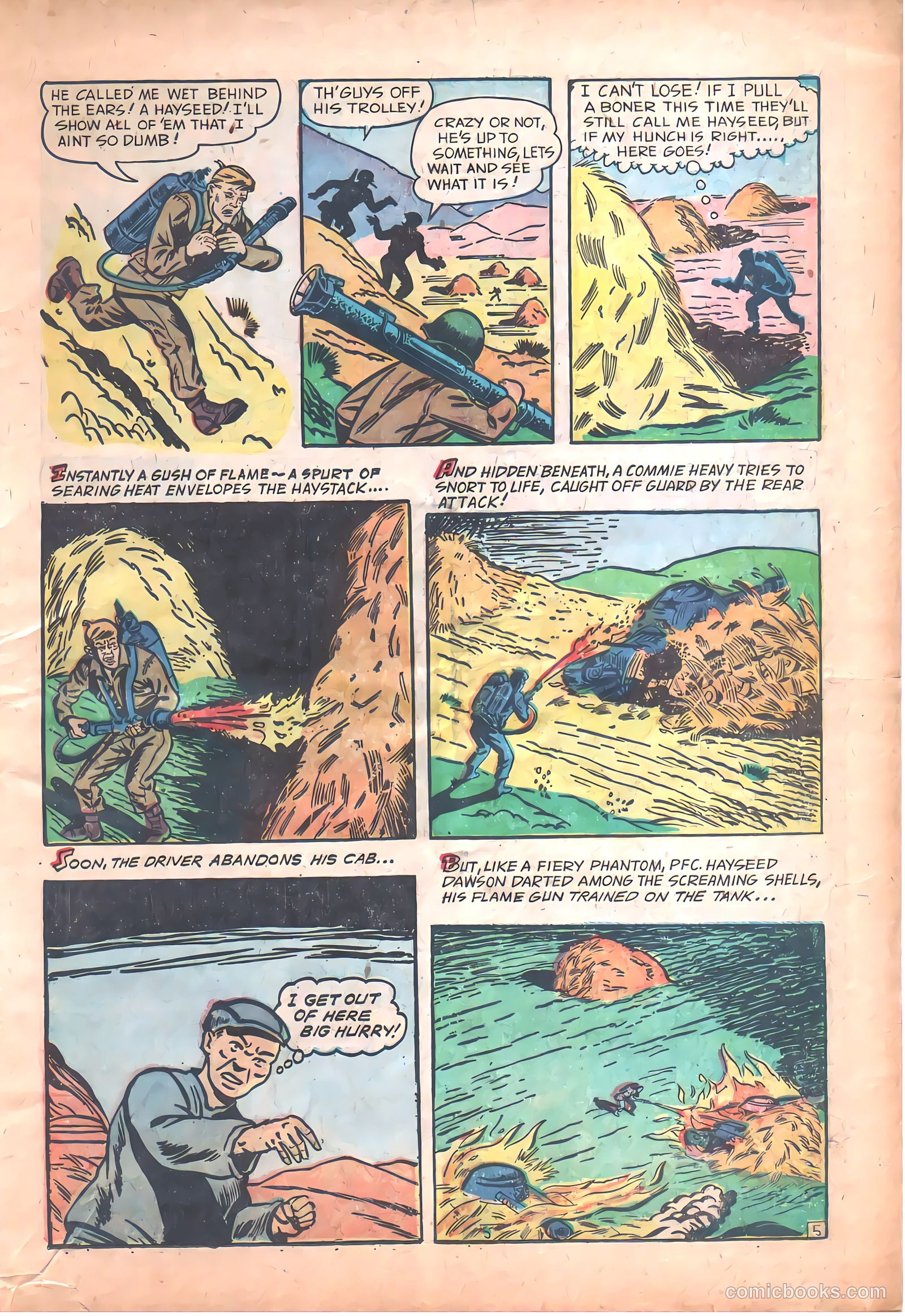 G. I. in Battle #6 (1957) — page 15 of 37