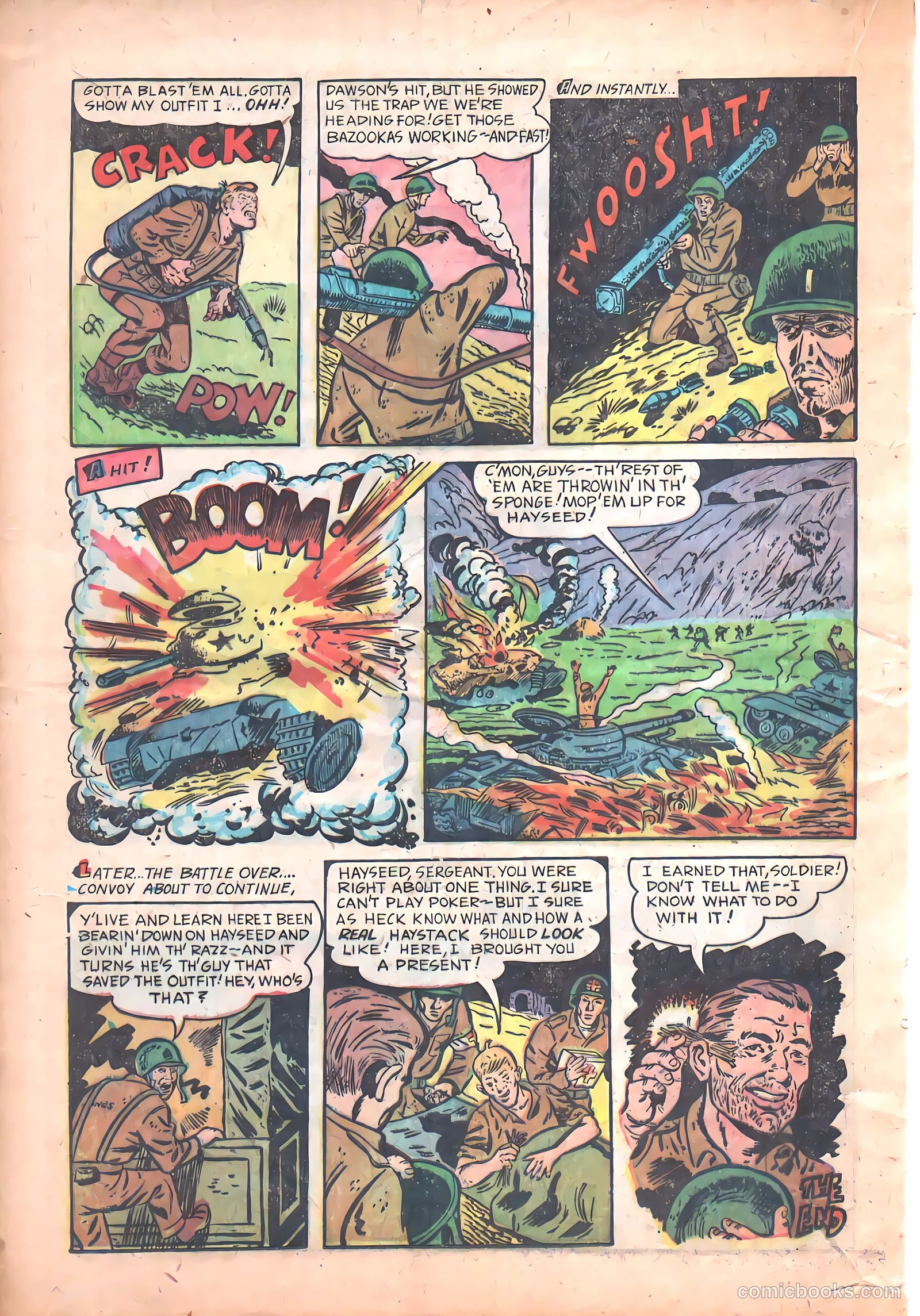 G. I. in Battle #6 (1957) — page 16 of 37