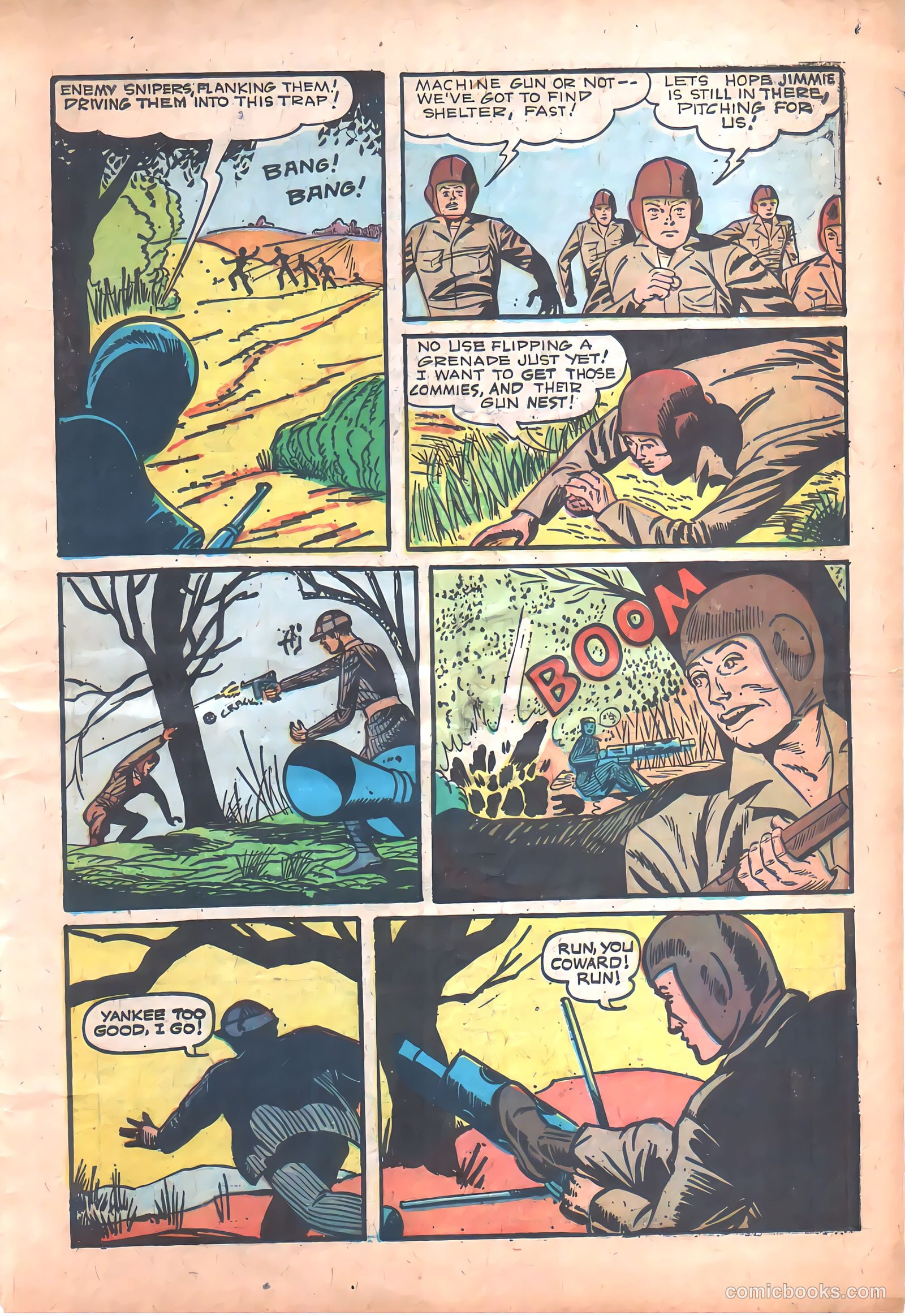 G. I. in Battle #6 (1957) — page 23 of 37