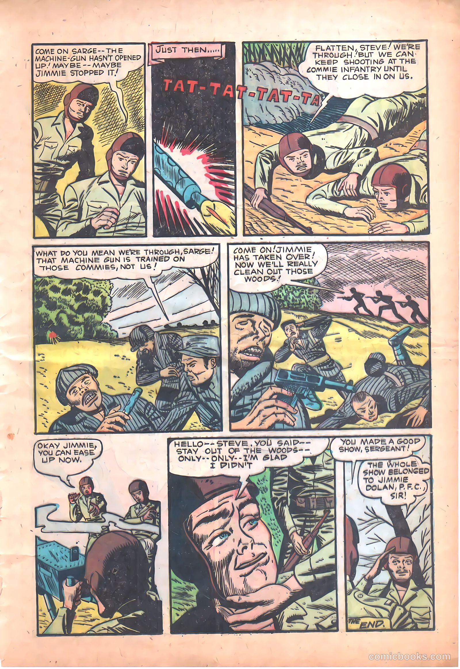 G. I. in Battle #6 (1957) — page 25 of 37
