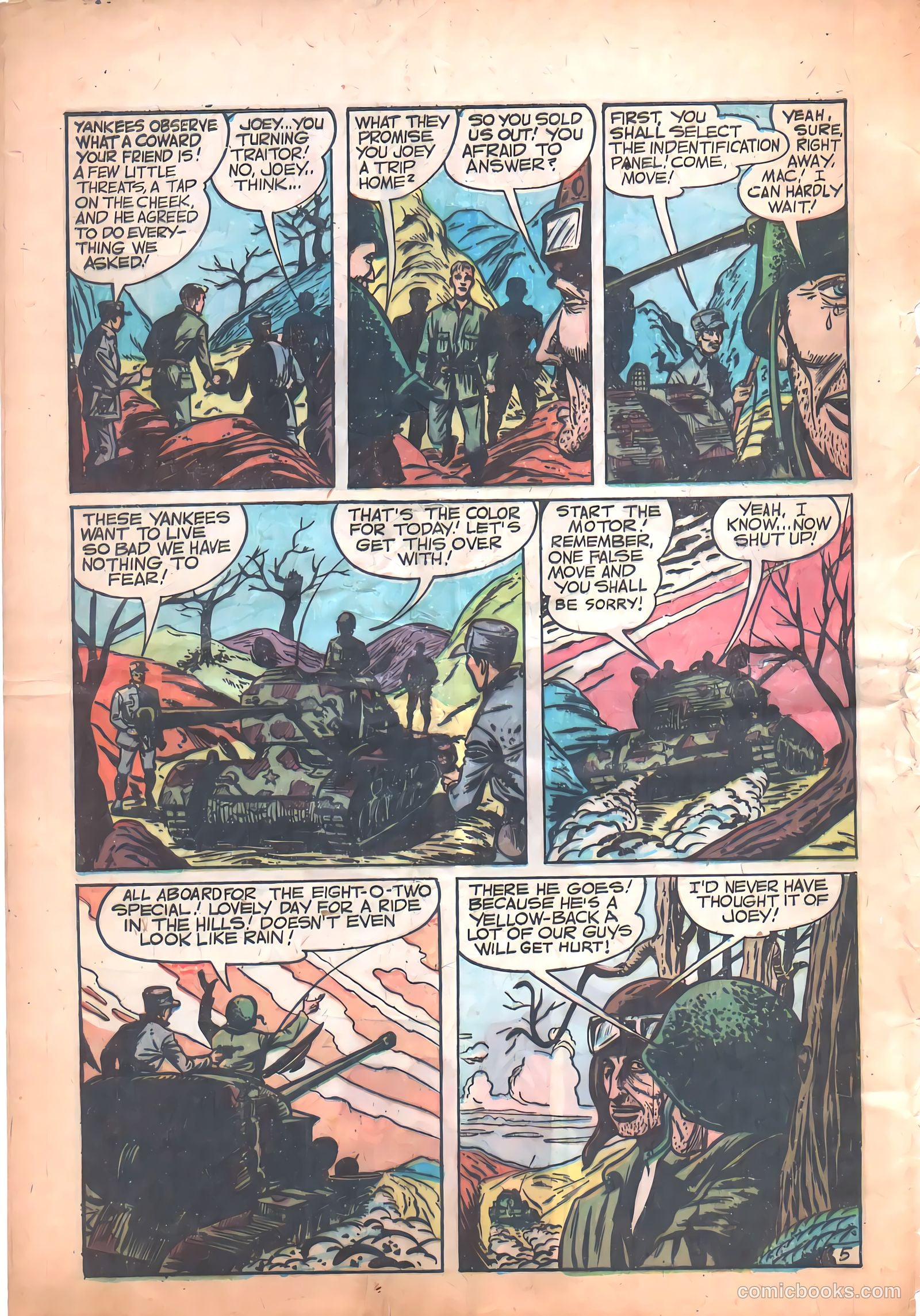 G. I. in Battle #6 (1957) — page 32 of 37