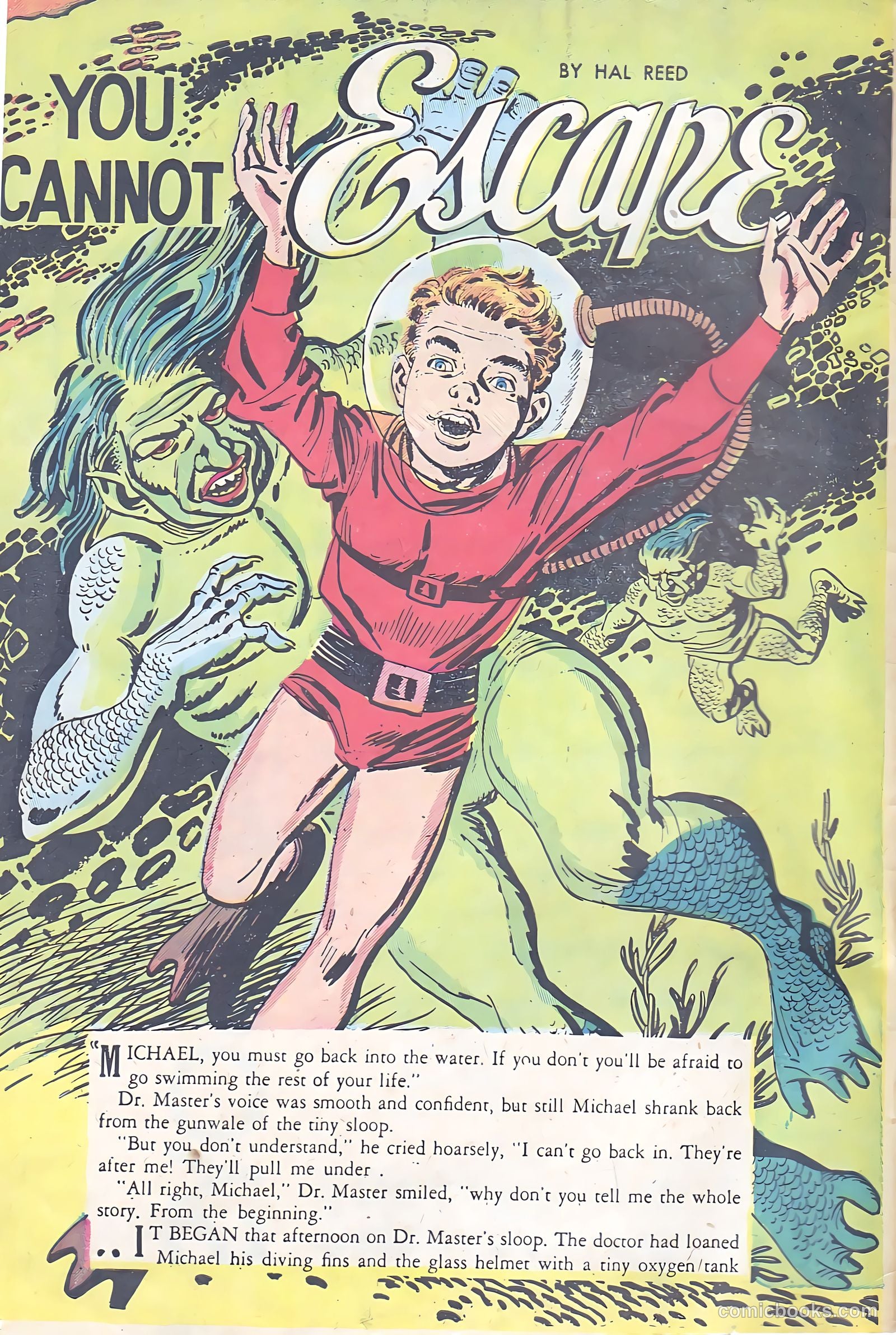 Adventures for Boys #1 (1954) — page 4 of 36