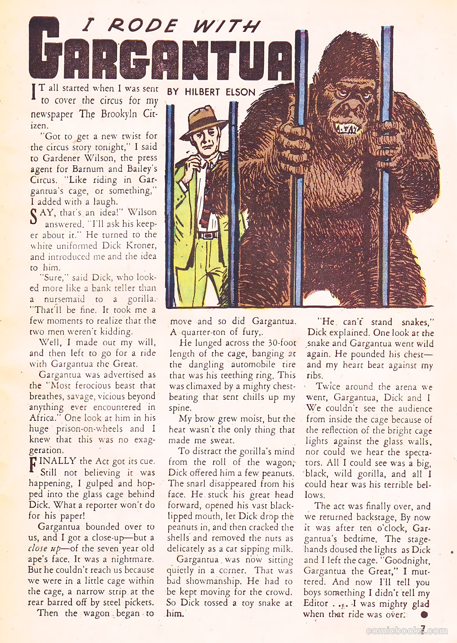 Adventures for Boys #1 (1954) — page 7 of 36