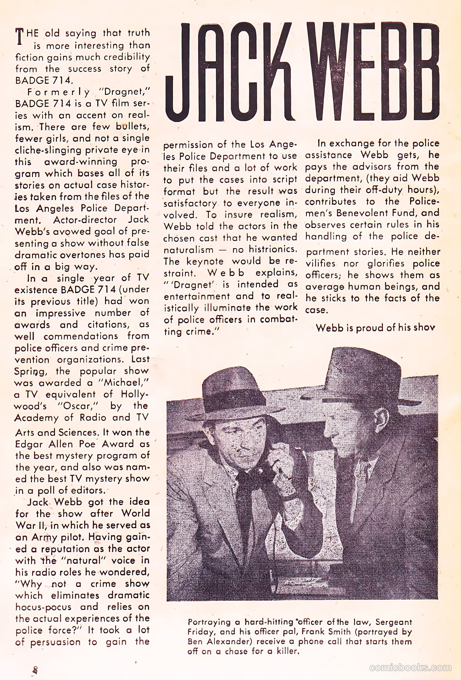 Adventures for Boys #1 (1954) — page 8 of 36