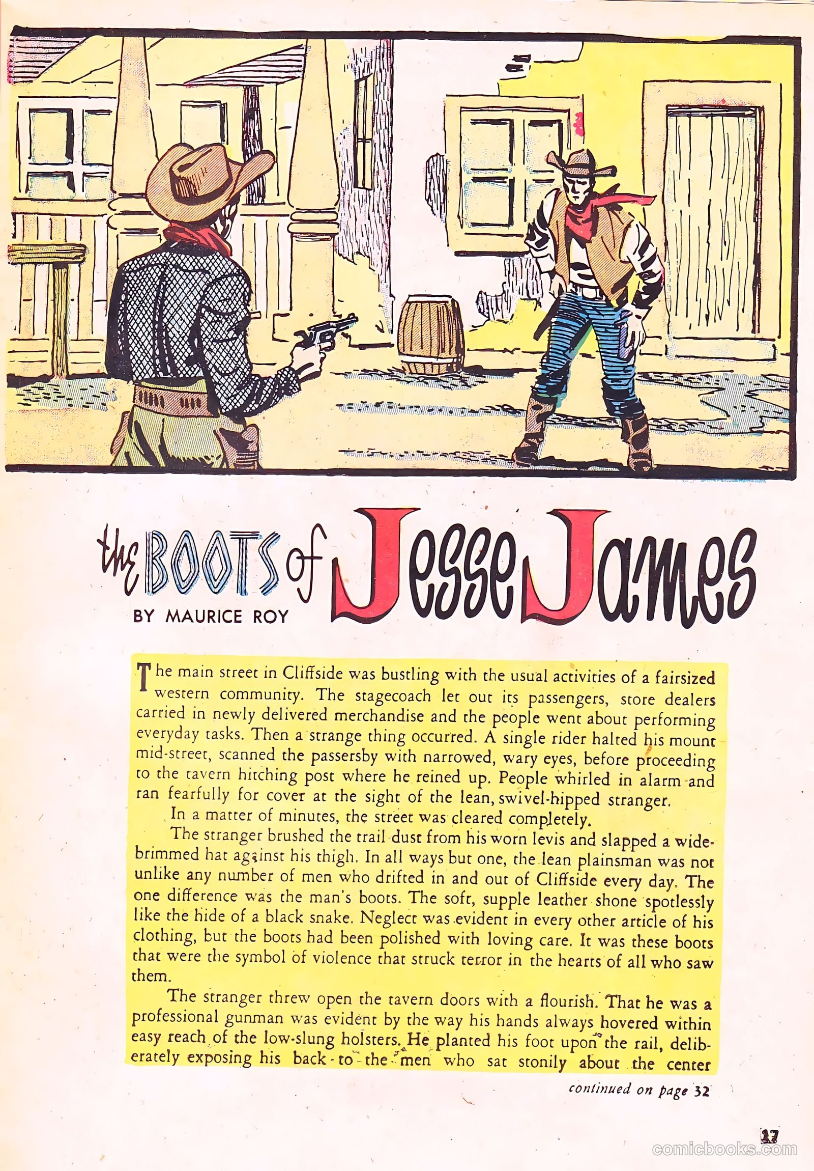 Adventures for Boys #1 (1954) — page 17 of 36