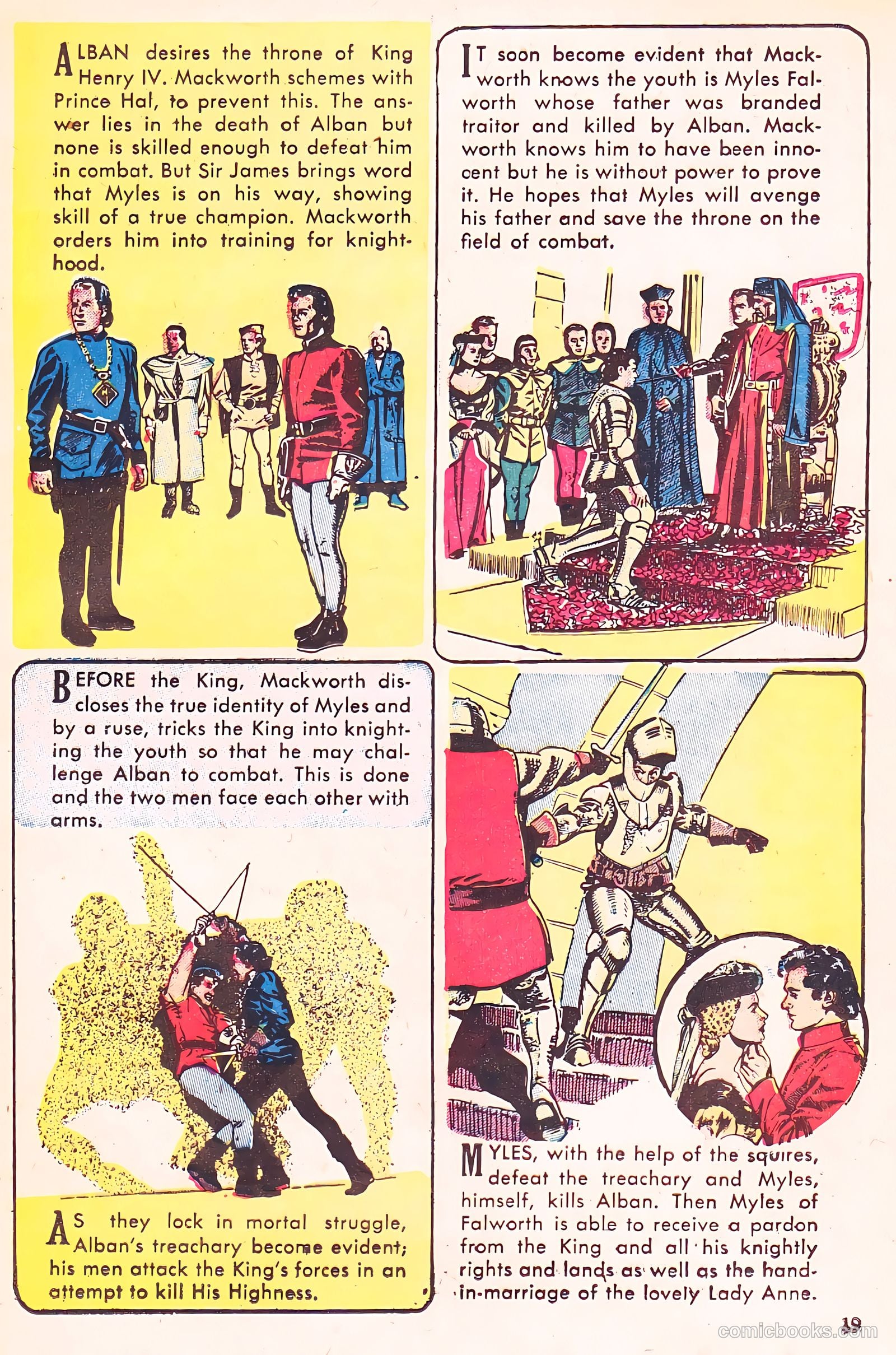 Adventures for Boys #1 (1954) — page 19 of 36