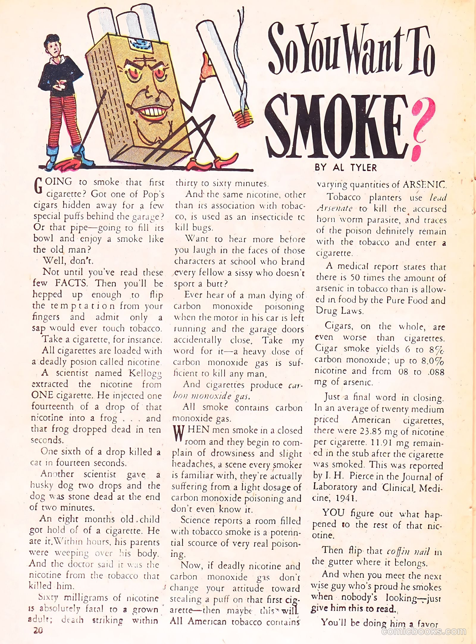 Adventures for Boys #1 (1954) — page 20 of 36