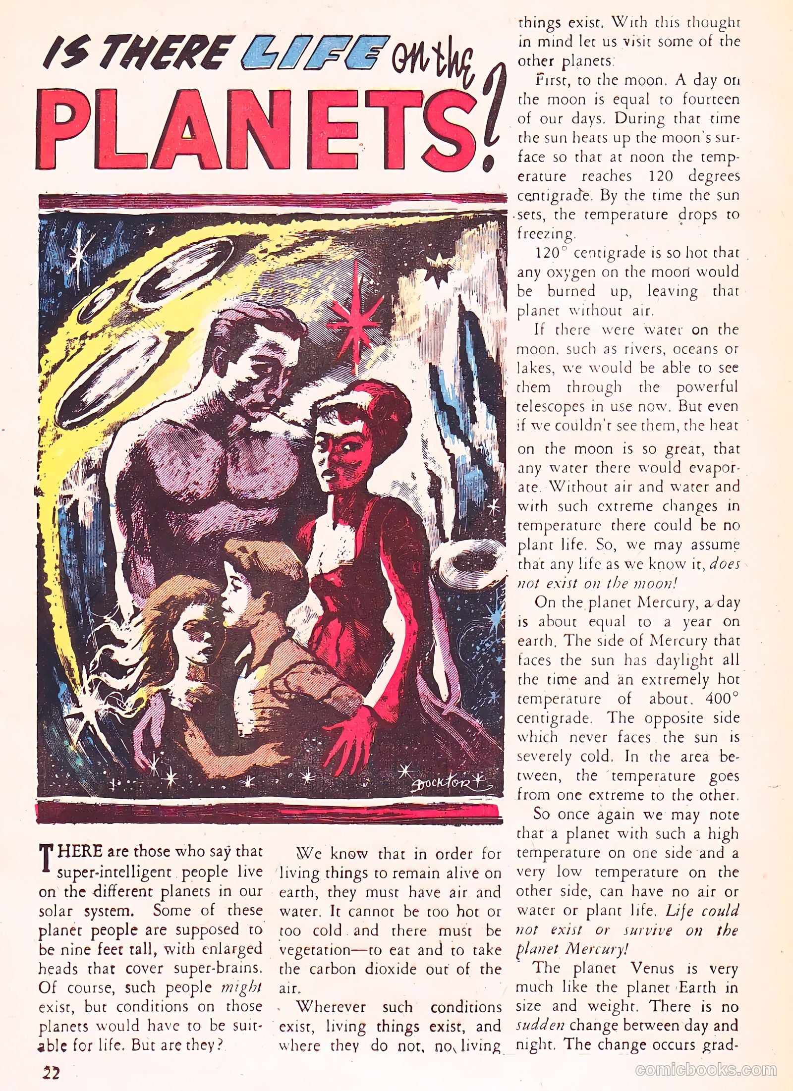 Adventures for Boys #1 (1954) — page 22 of 36