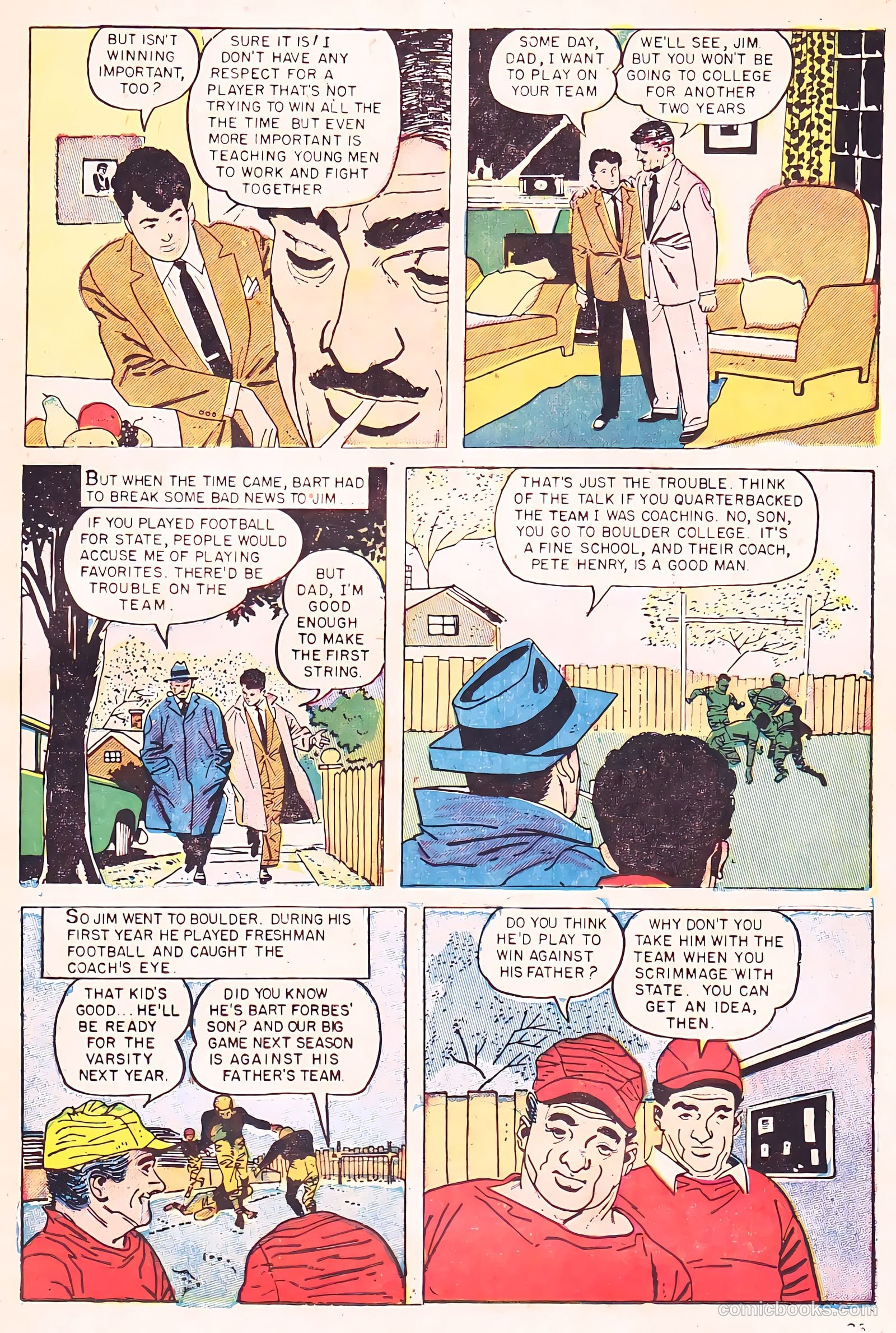 Adventures for Boys #1 (1954) — page 25 of 36