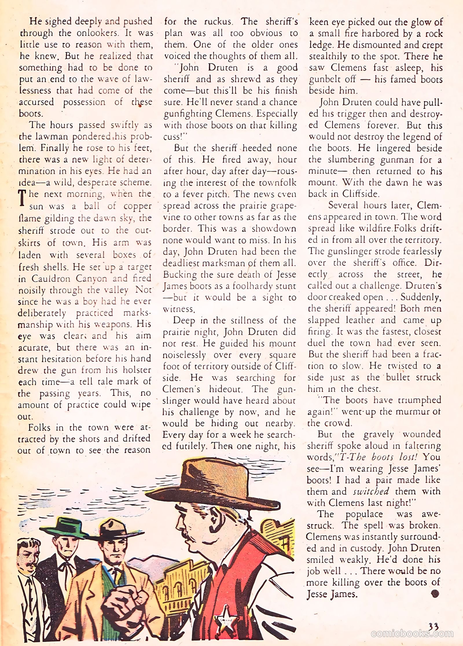 Adventures for Boys #1 (1954) — page 33 of 36