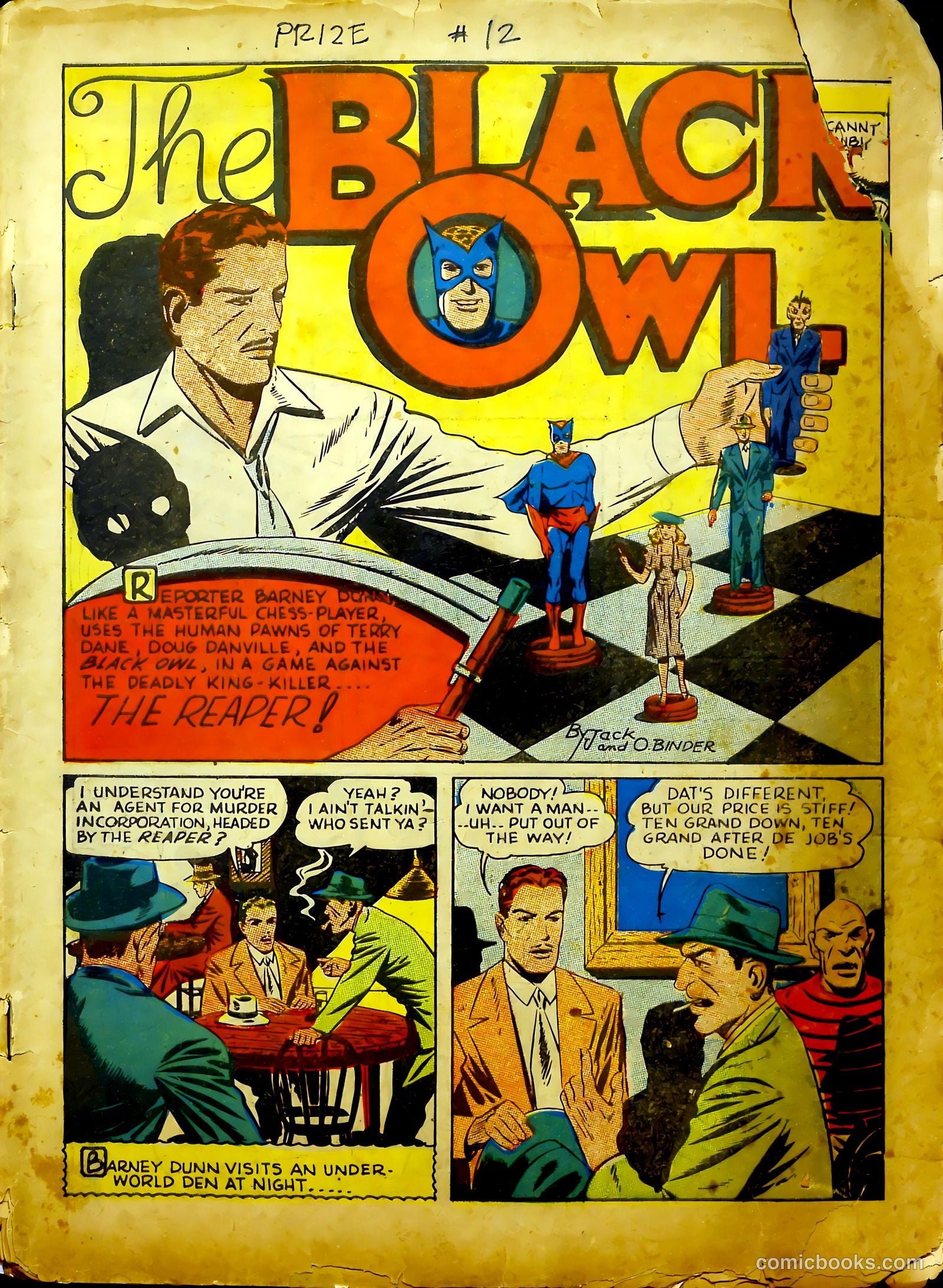 Prize Comics #12 (1940) — page 2 of 69