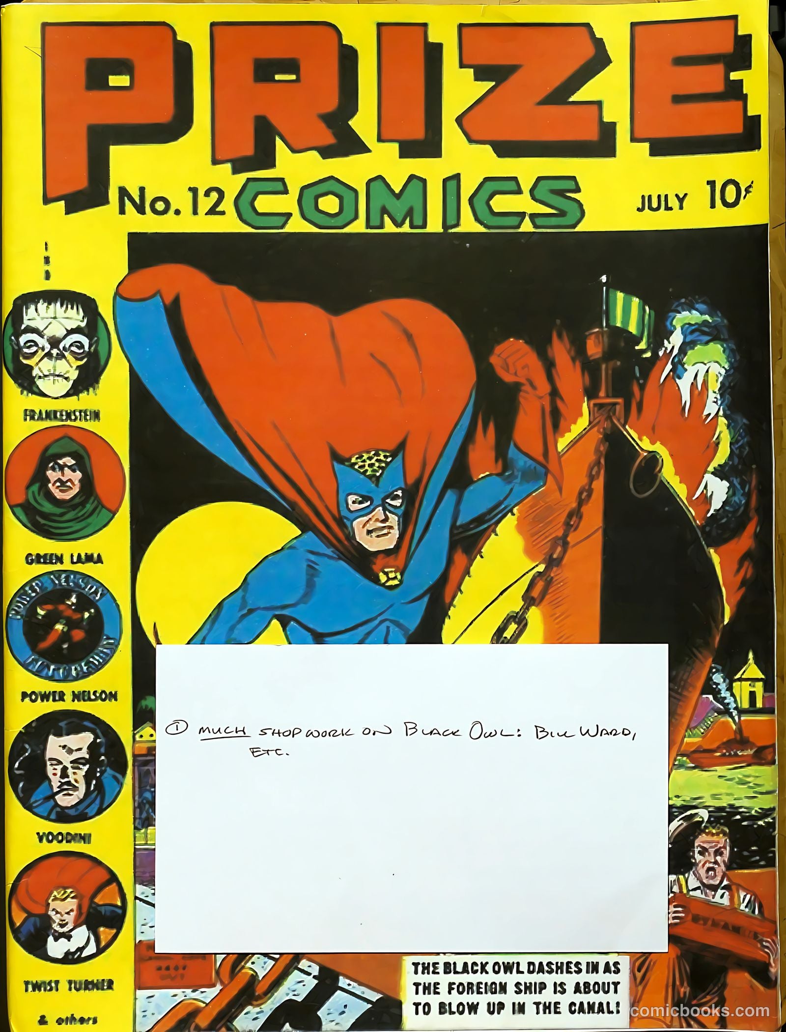 Prize Comics #12 (1940) — page 69 of 69