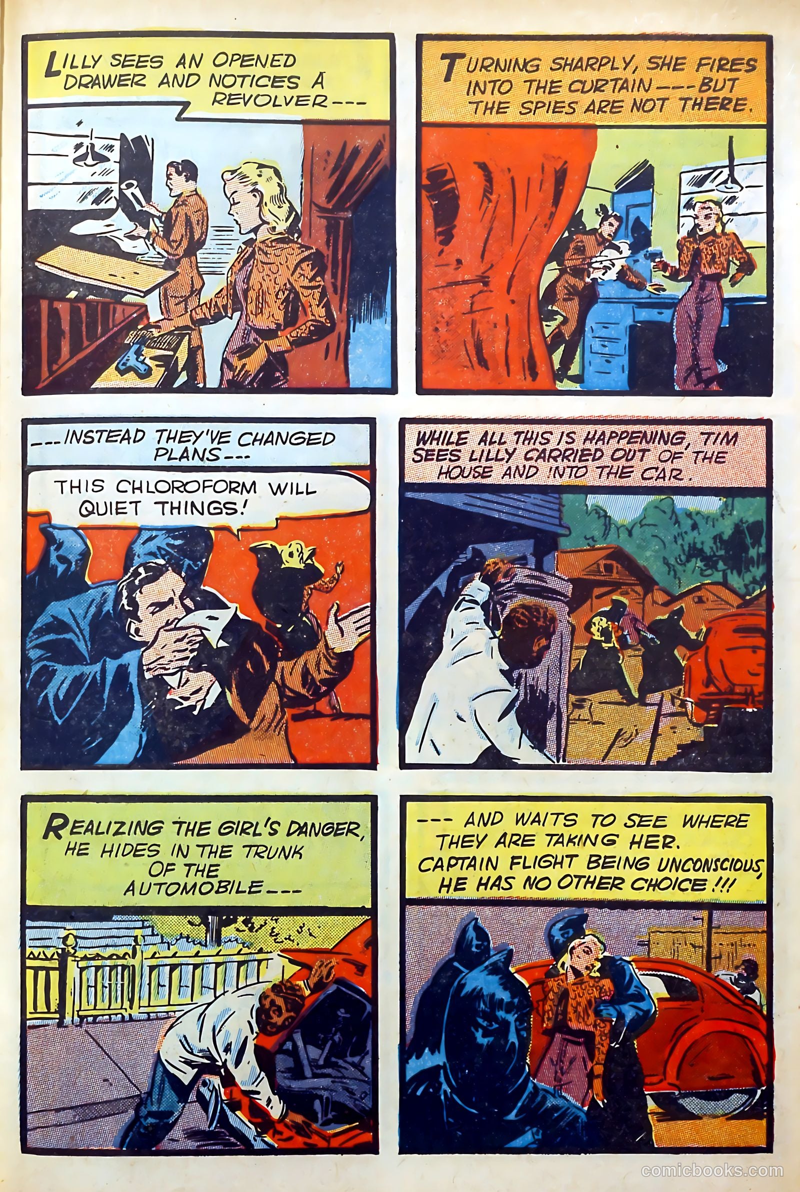 Captain Flight Comics #1 (1944) — page 5 of 60