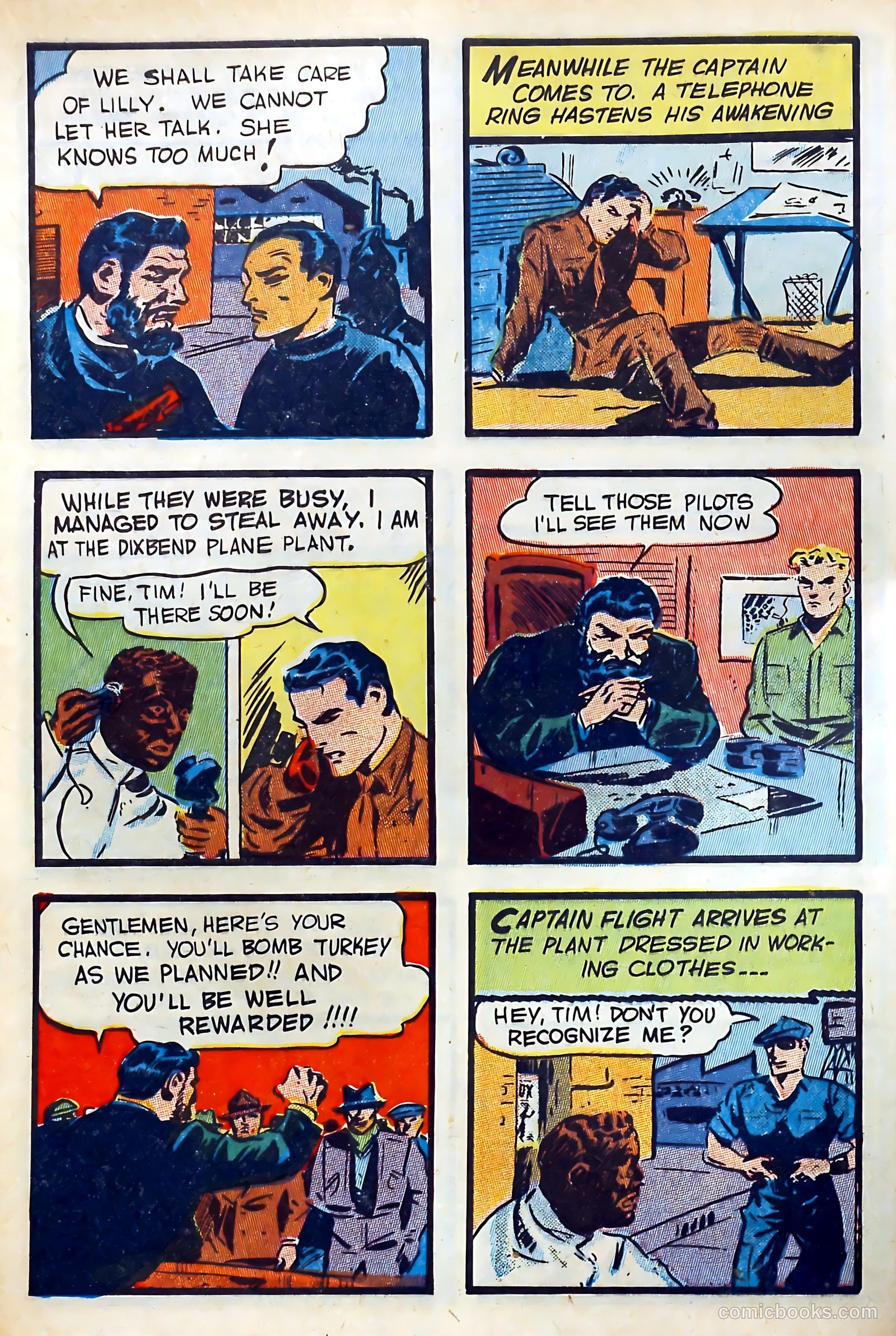 Captain Flight Comics #1 (1944) — page 6 of 60