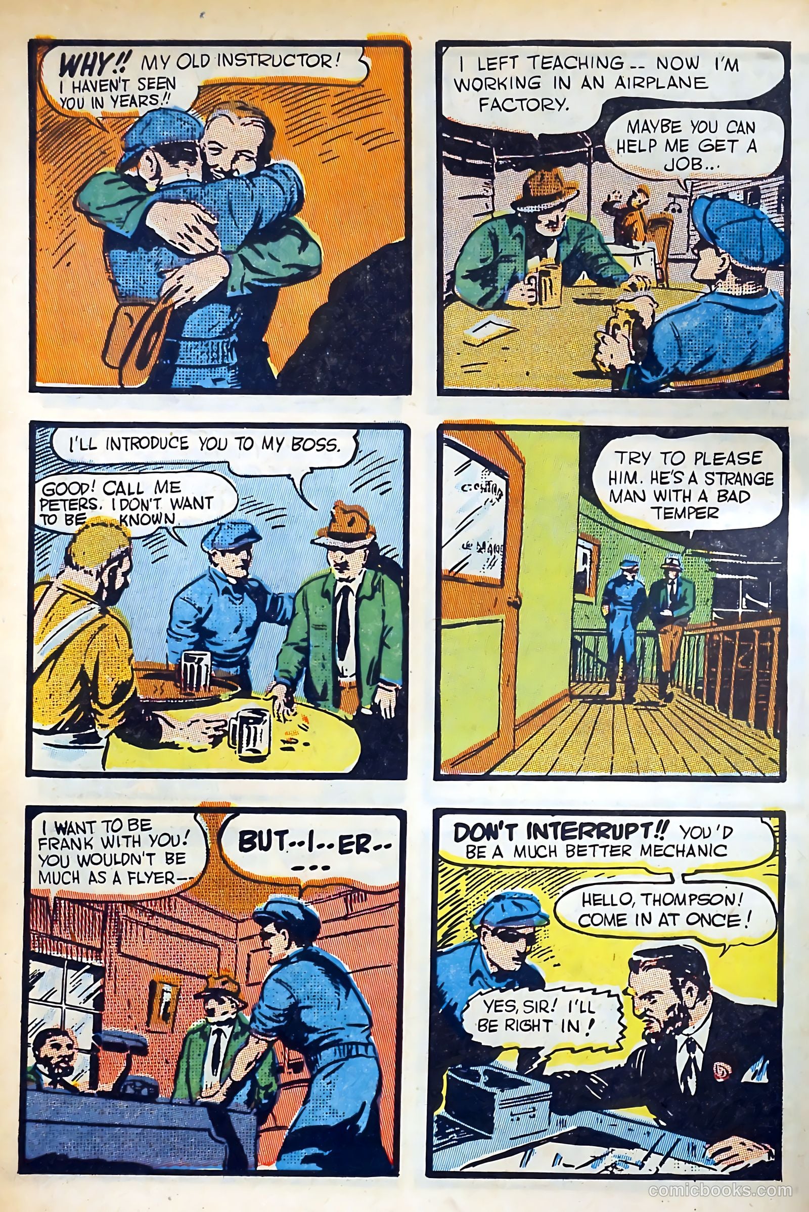 Captain Flight Comics #1 (1944) — page 8 of 60
