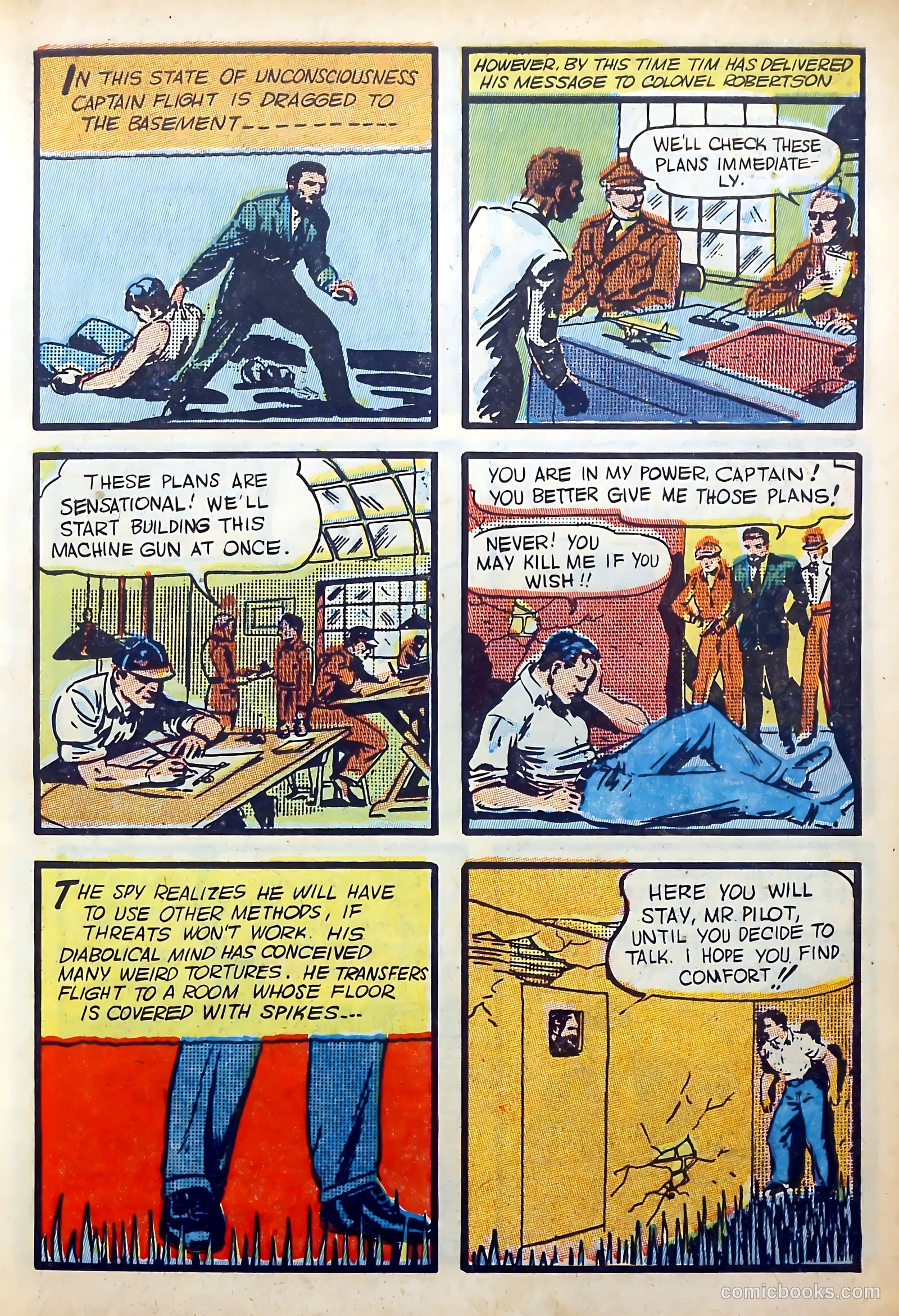 Captain Flight Comics #1 (1944) — page 11 of 60