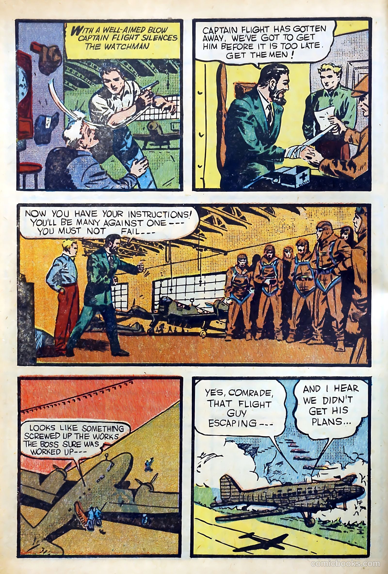 Captain Flight Comics #1 (1944) — page 14 of 60