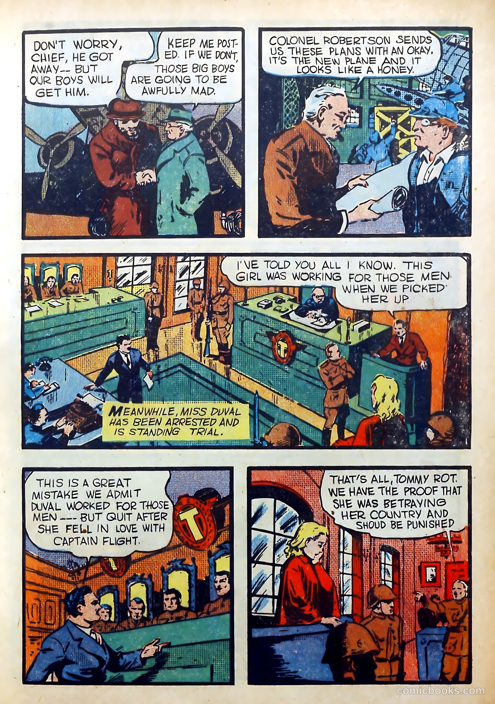 Captain Flight Comics #1 (1944) — page 15 of 60