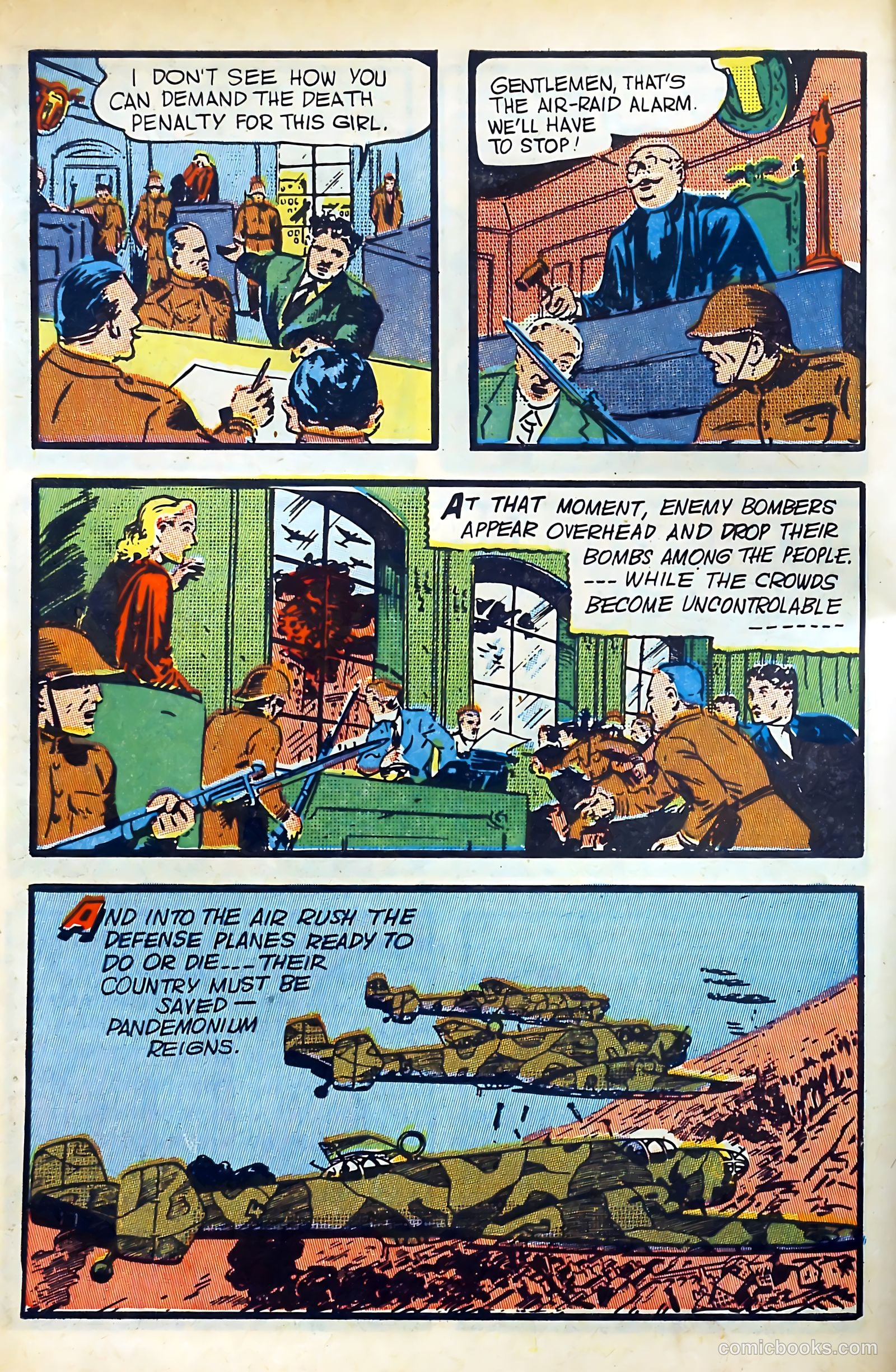 Captain Flight Comics #1 (1944) — page 16 of 60