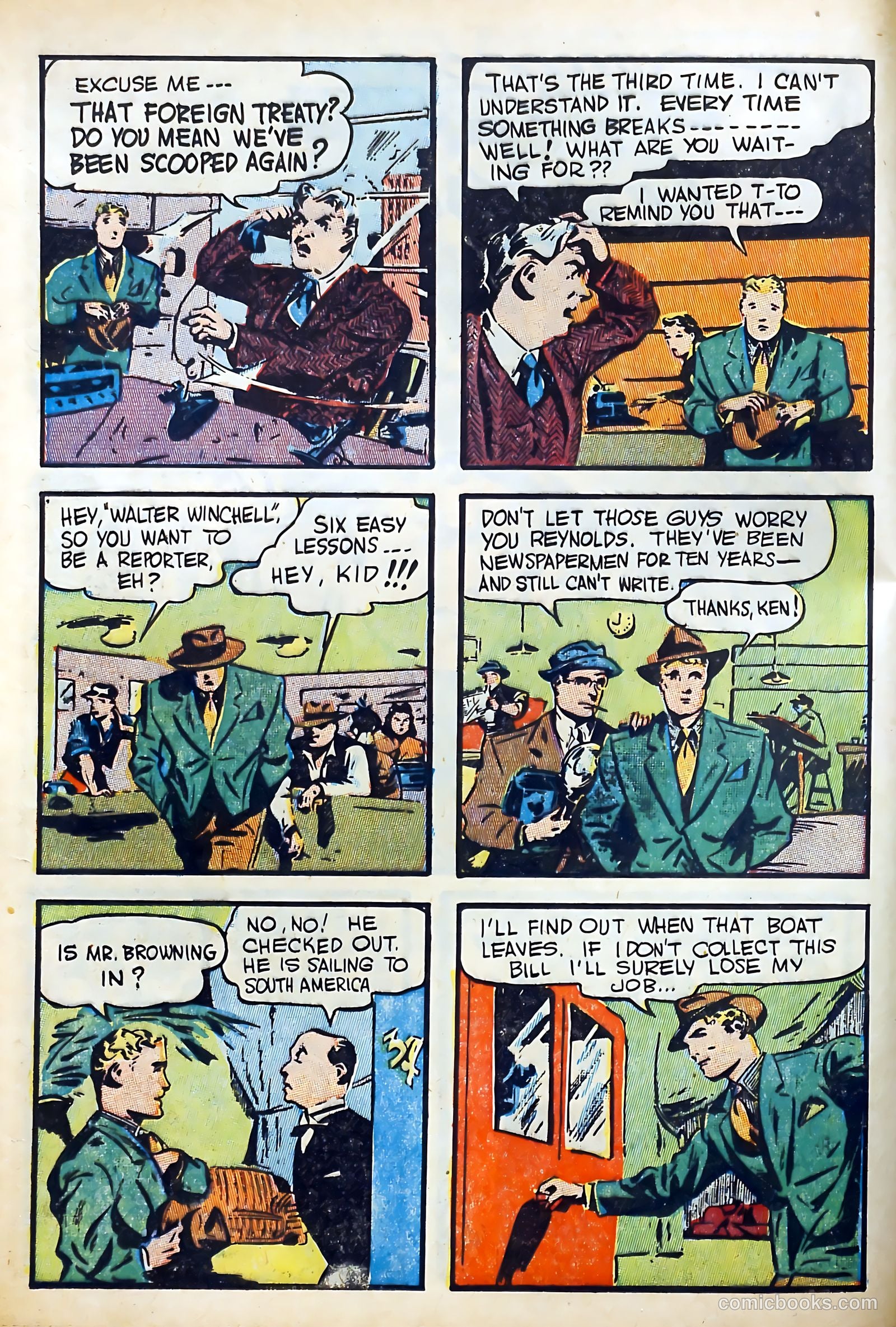 Captain Flight Comics #1 (1944) — page 20 of 60