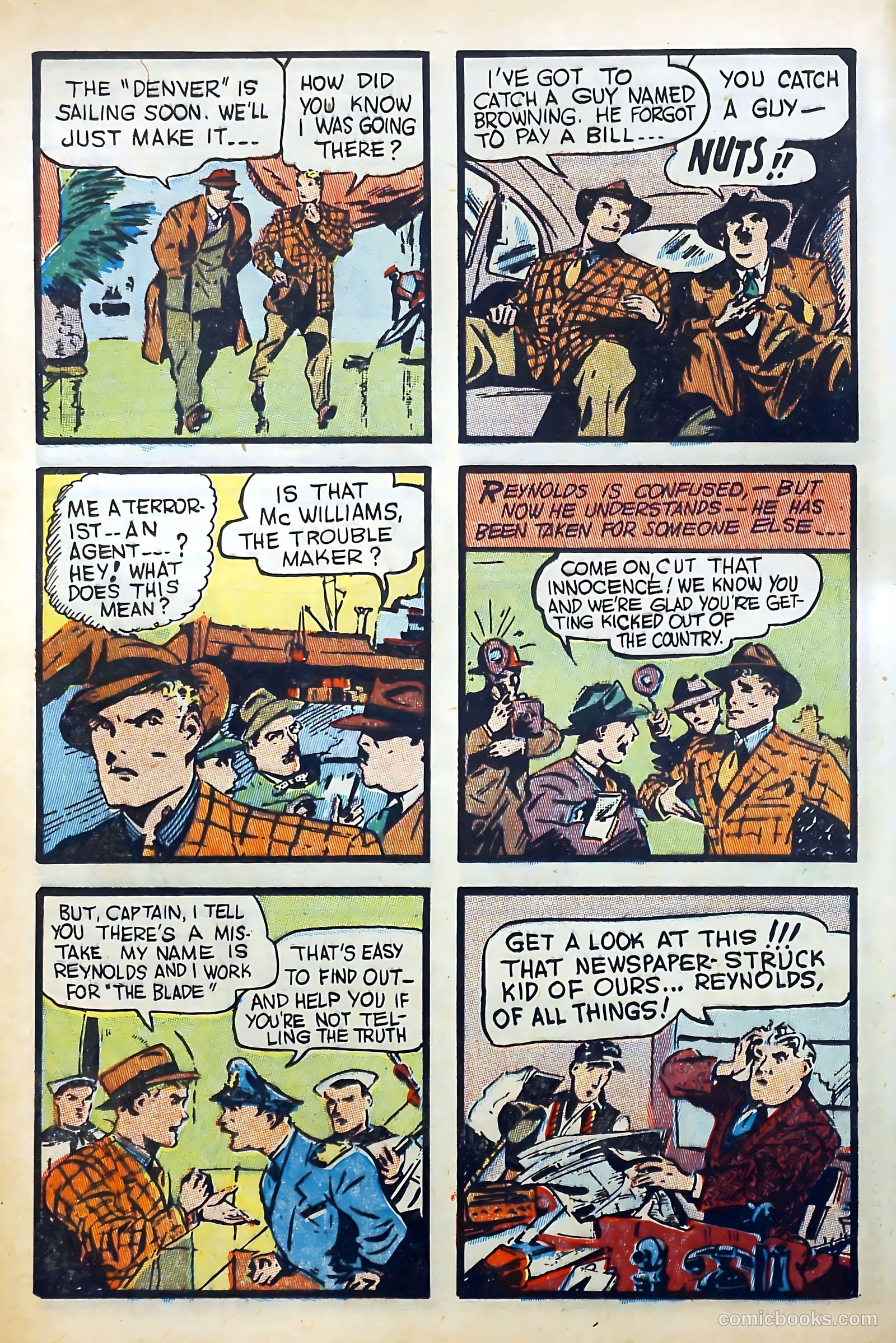 Captain Flight Comics #1 (1944) — page 22 of 60