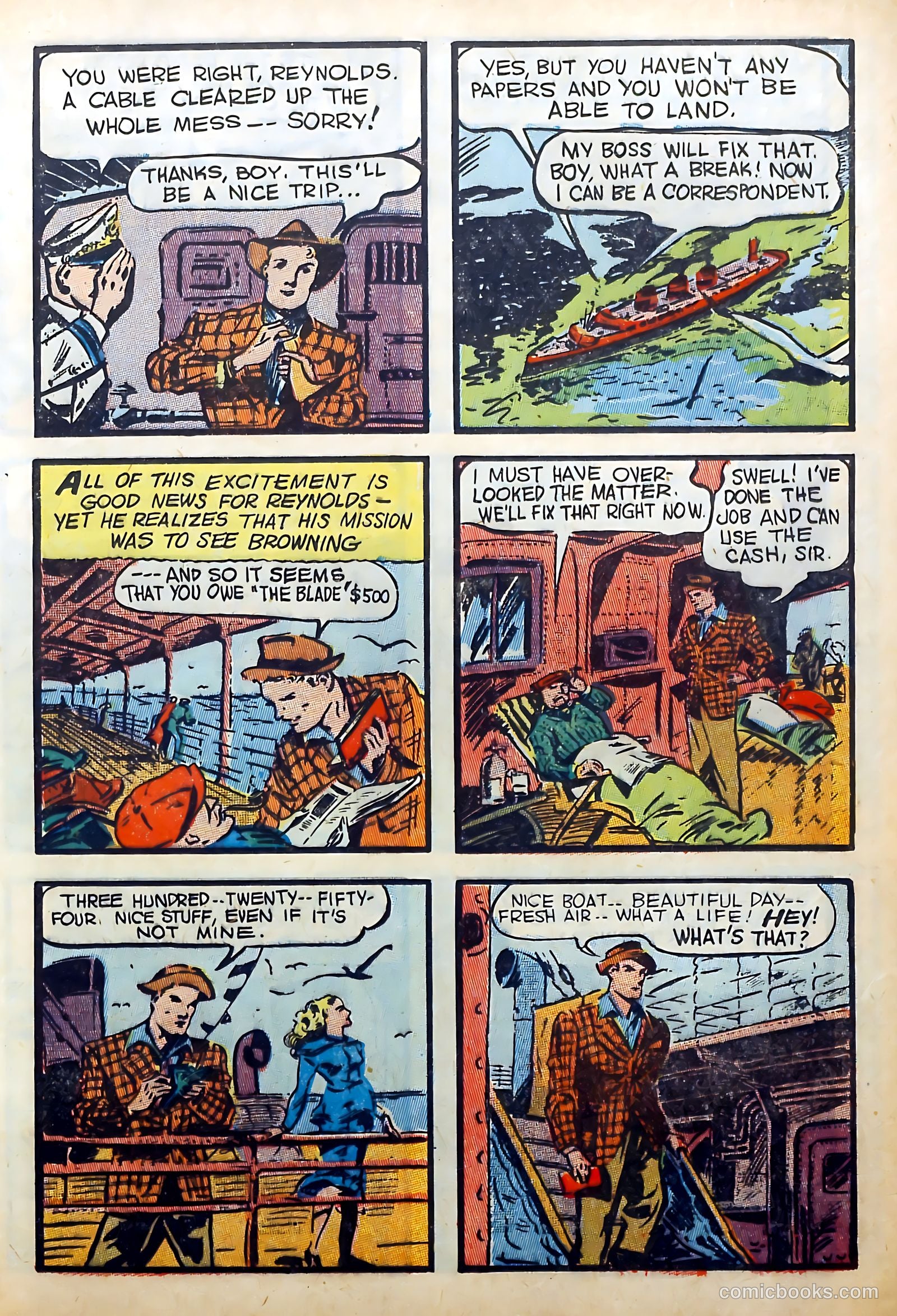 Captain Flight Comics #1 (1944) — page 23 of 60
