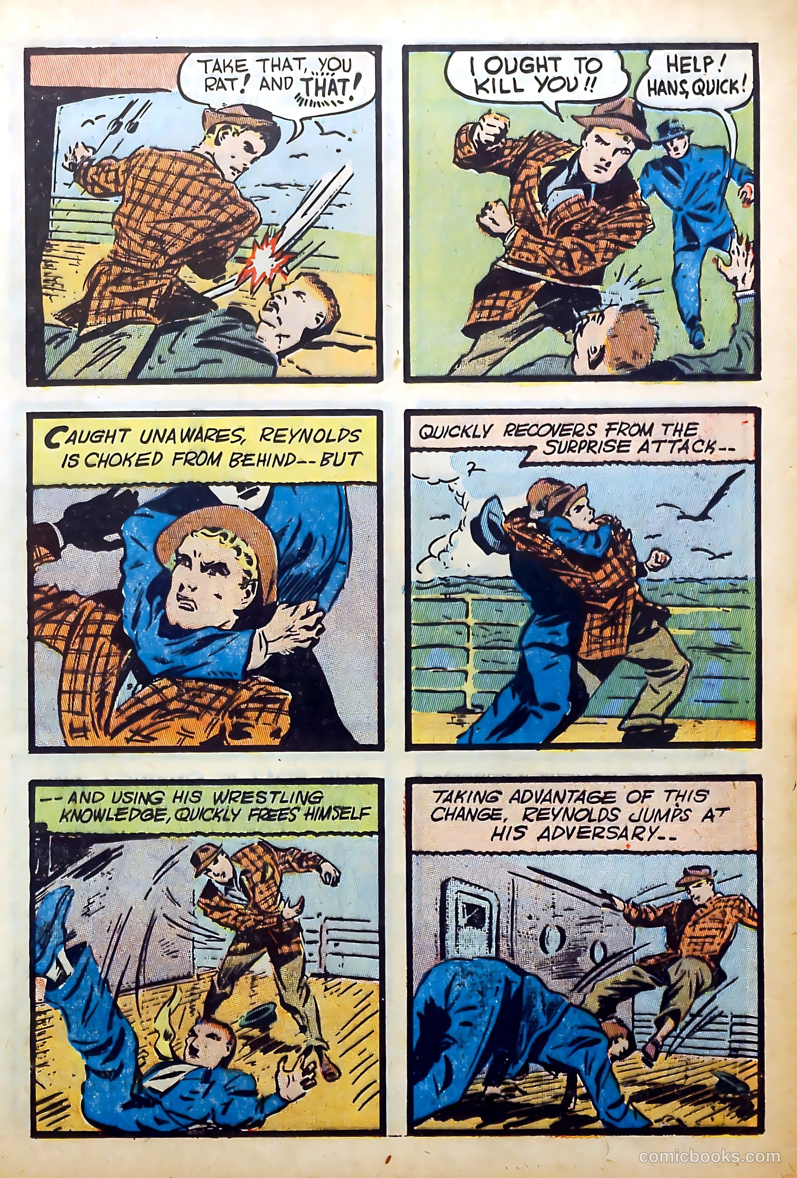 Captain Flight Comics #1 (1944) — page 25 of 60