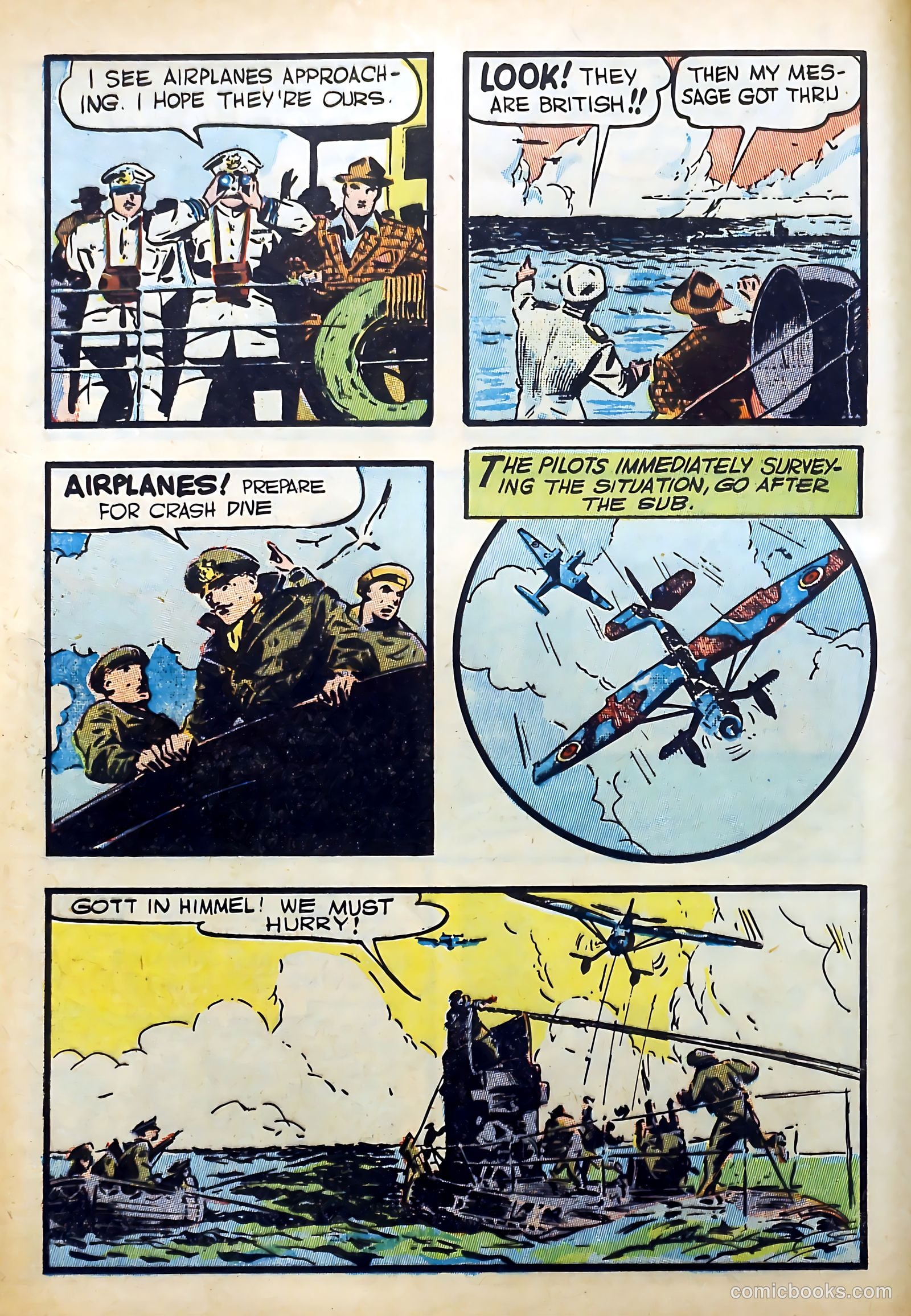 Captain Flight Comics #1 (1944) — page 28 of 60