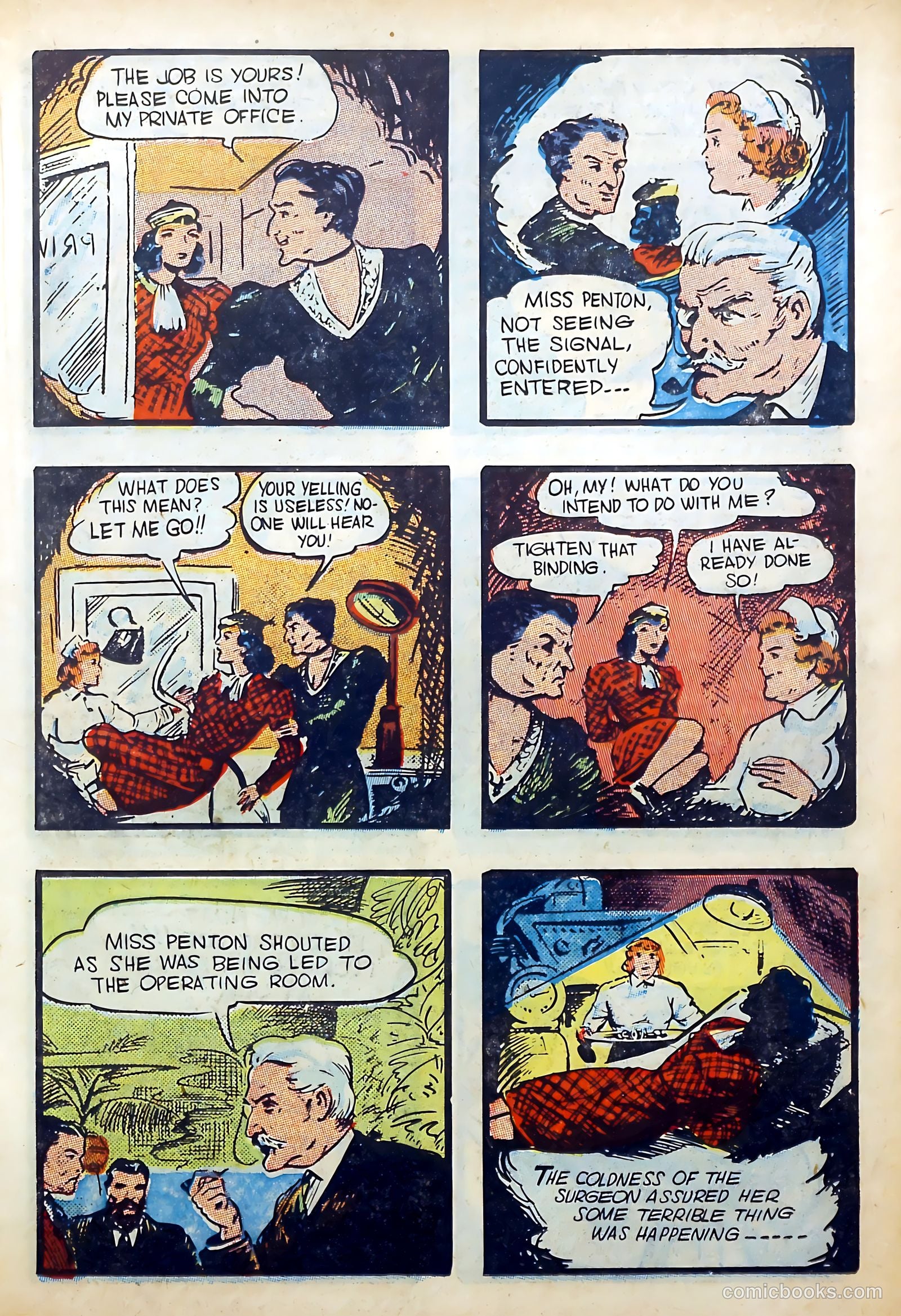 Captain Flight Comics #1 (1944) — page 35 of 60
