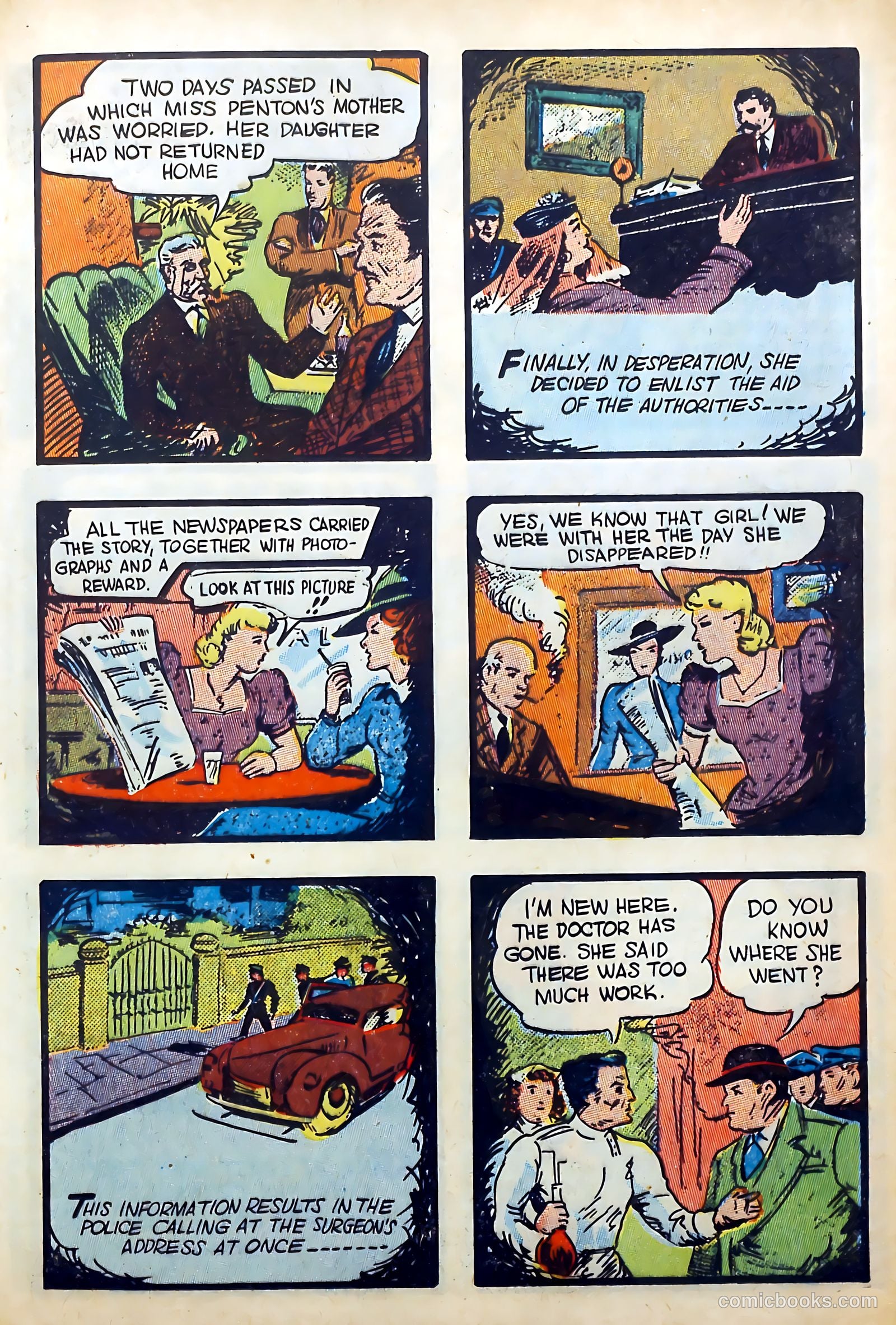 Captain Flight Comics #1 (1944) — page 39 of 60