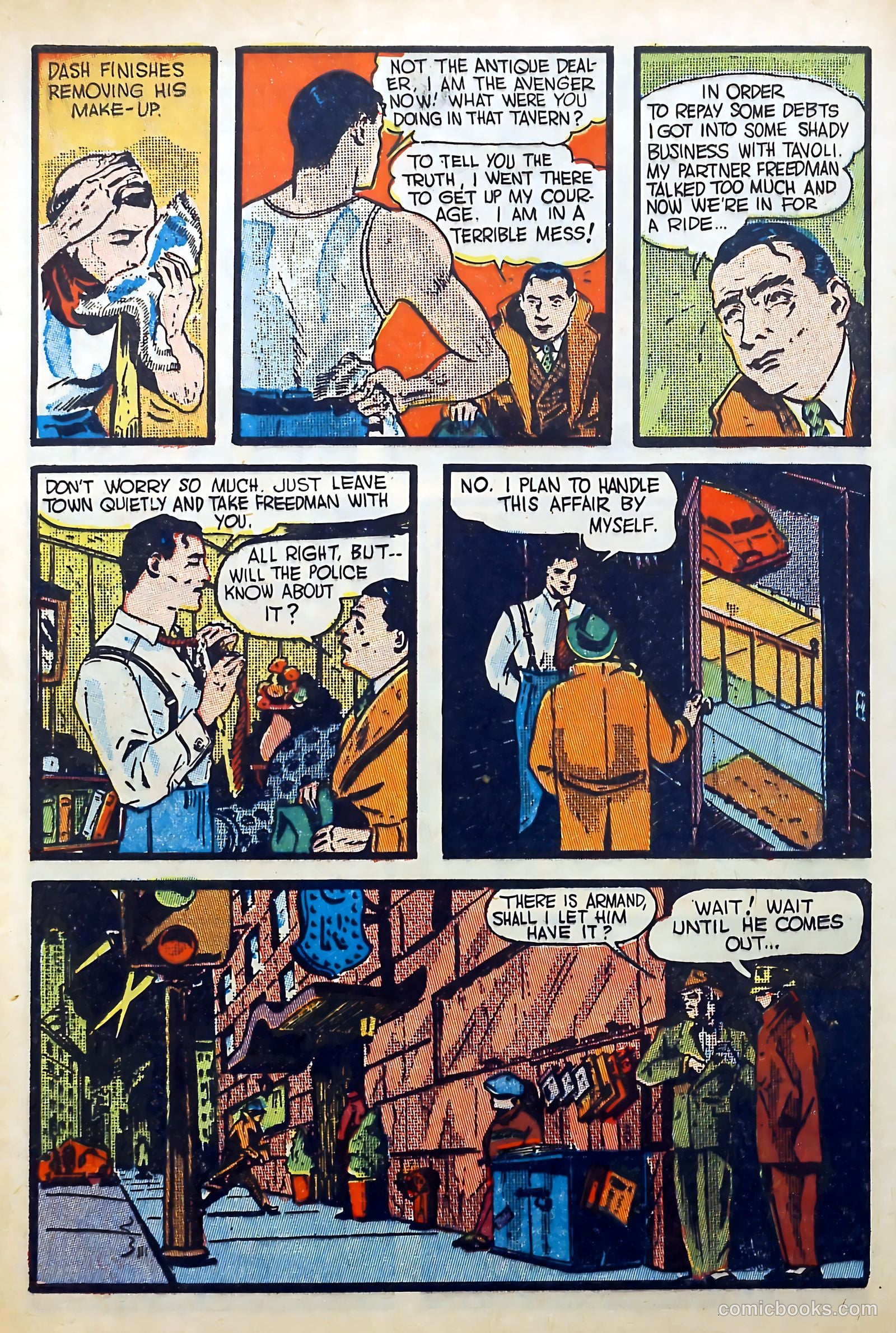 Captain Flight Comics #1 (1944) — page 48 of 60