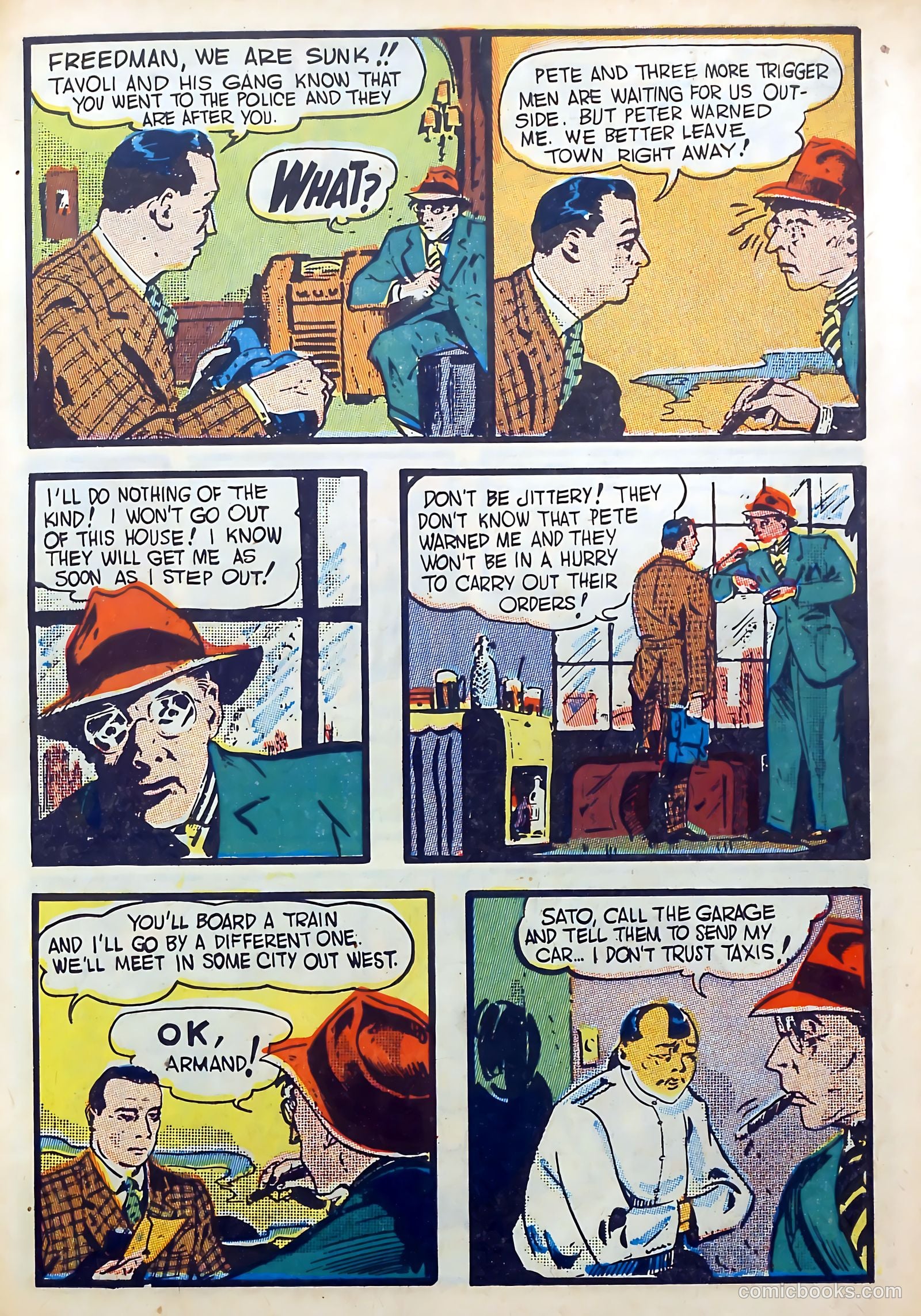 Captain Flight Comics #1 (1944) — page 49 of 60