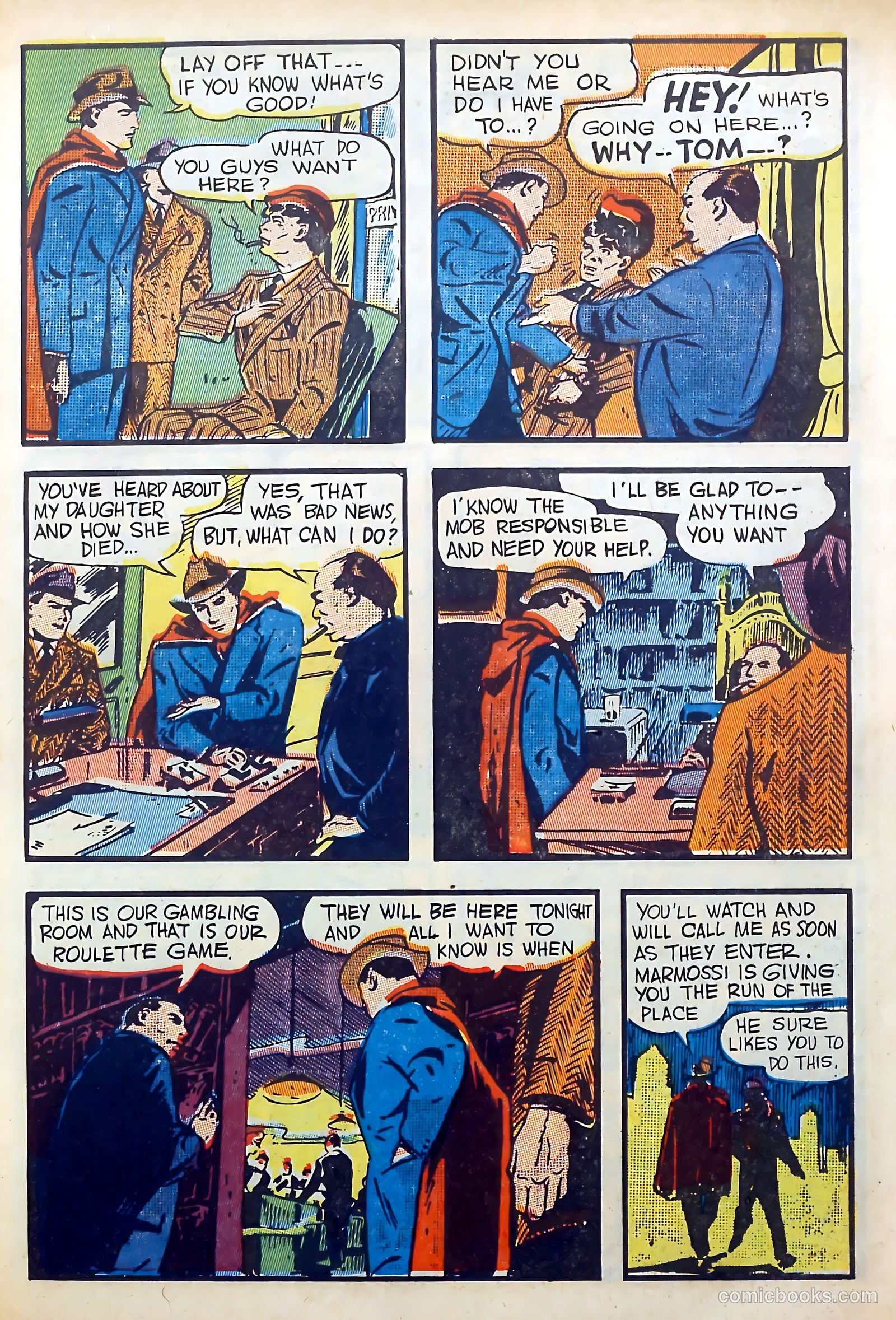 Captain Flight Comics #1 (1944) — page 55 of 60
