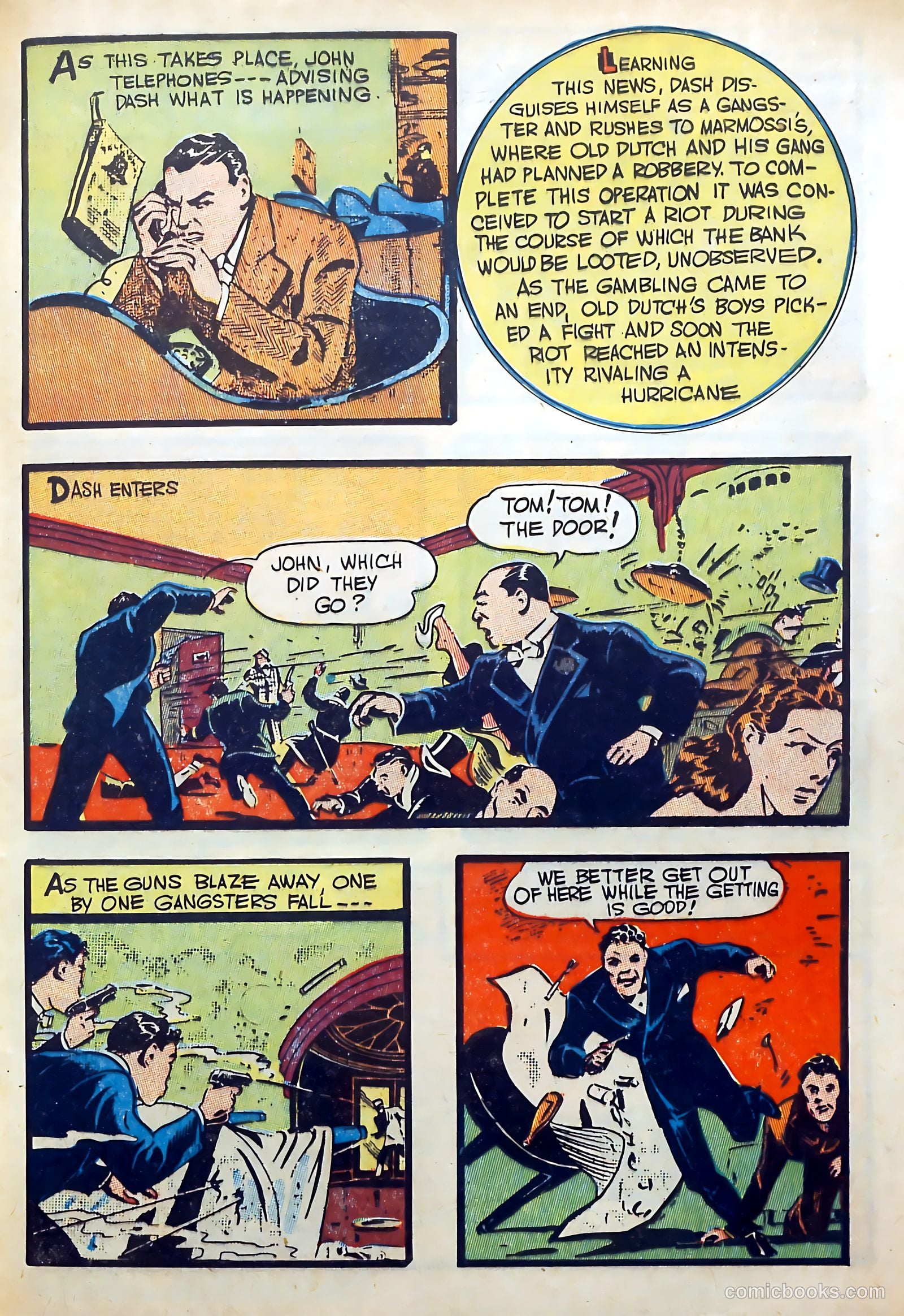 Captain Flight Comics #1 (1944) — page 57 of 60