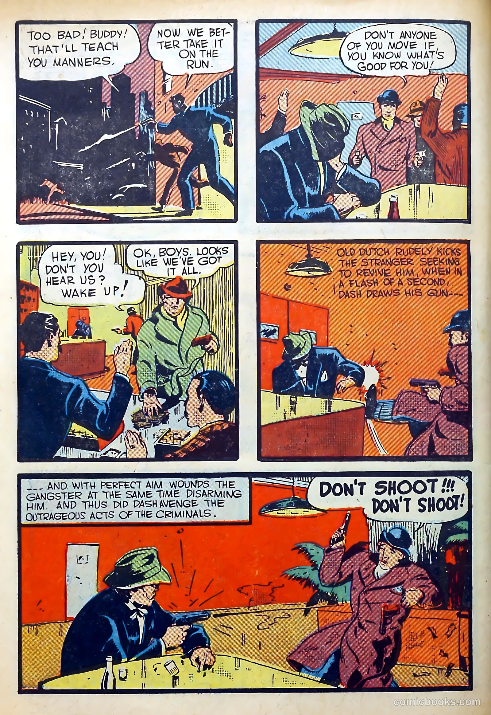 Captain Flight Comics #1 (1944) — page 58 of 60