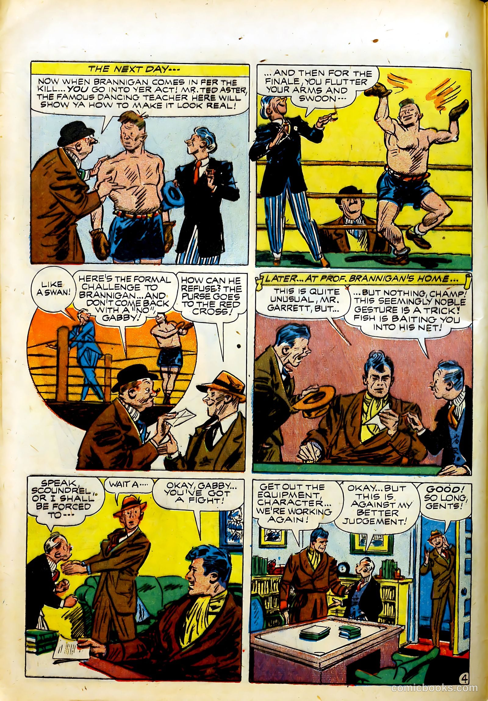 Prize Comics #49 (1940) — page 6 of 52