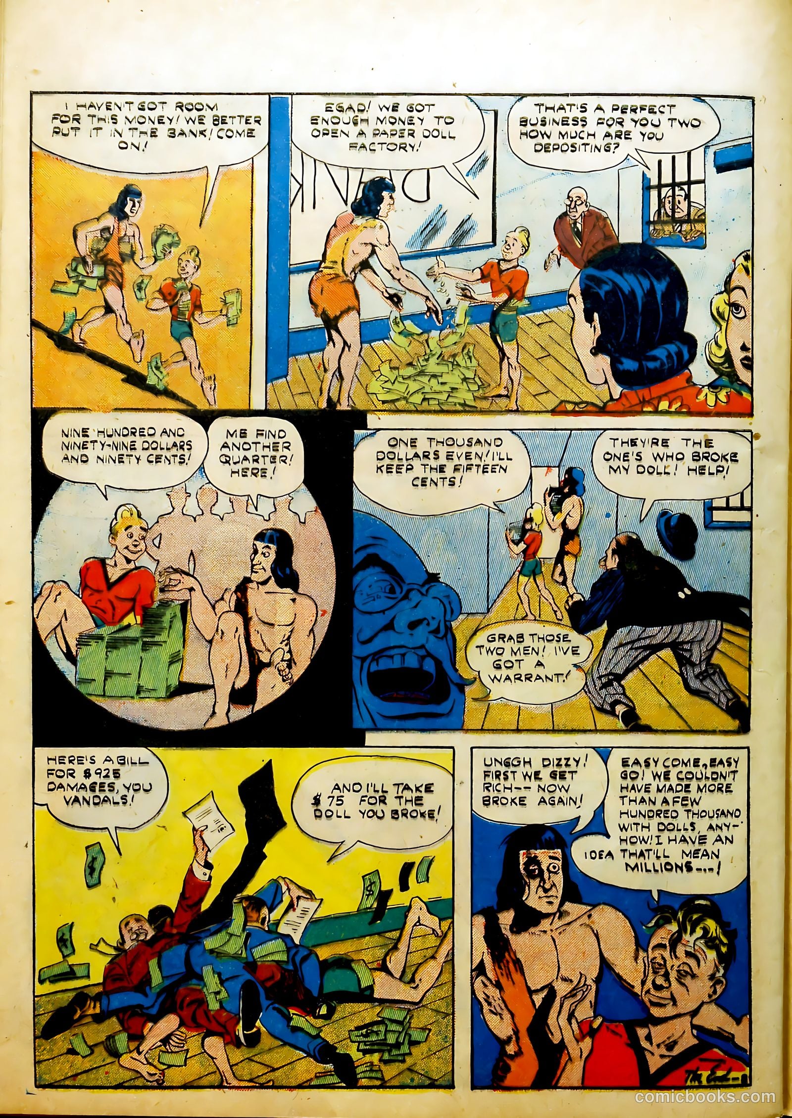 Prize Comics #44 (1940) — page 40 of 53